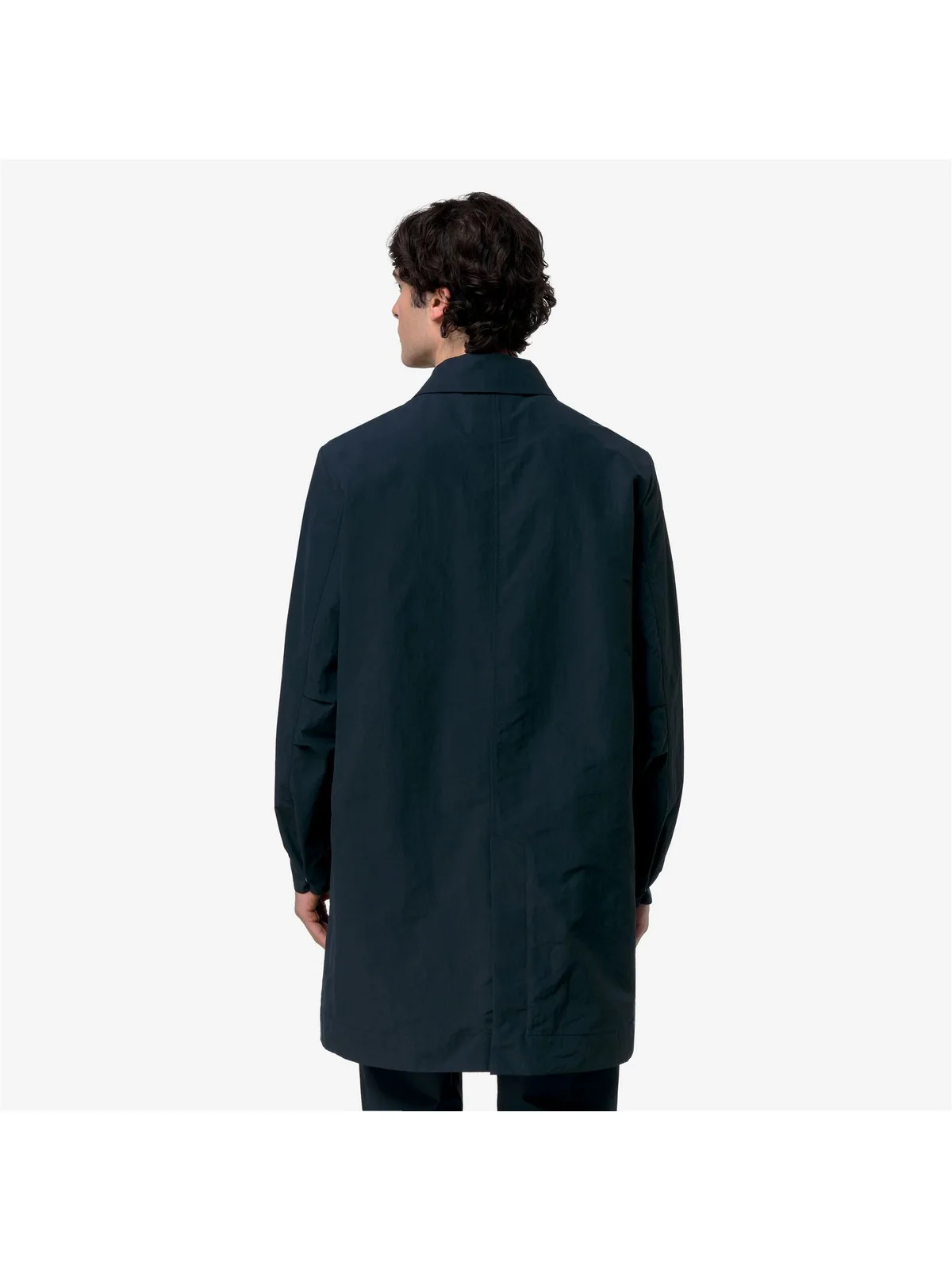 K-WAY Giubbino Uomo POIROL COTTON BLEND K31425W K89 BLUE DEPTH - Image 2