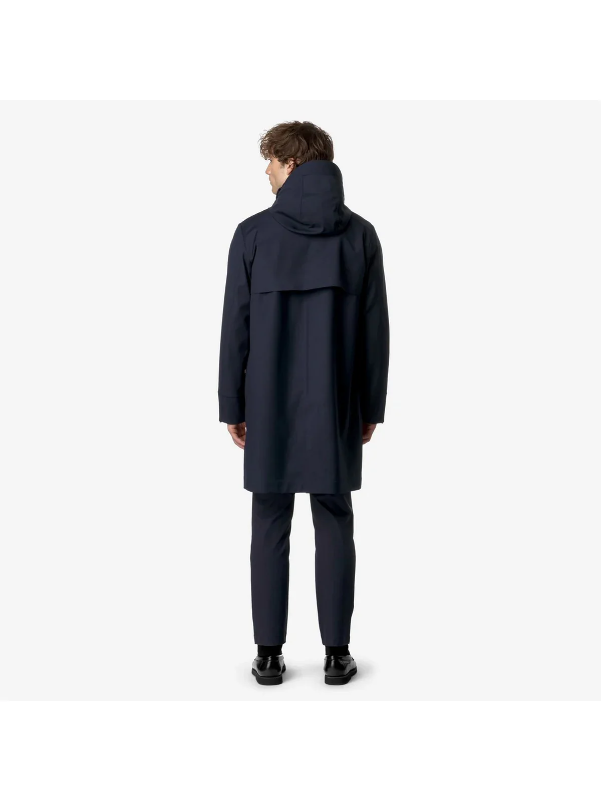 K-WAY Giubbino Uomo POIROL TECH WOOL BLEND K51368W AR0 Blu - Image 3