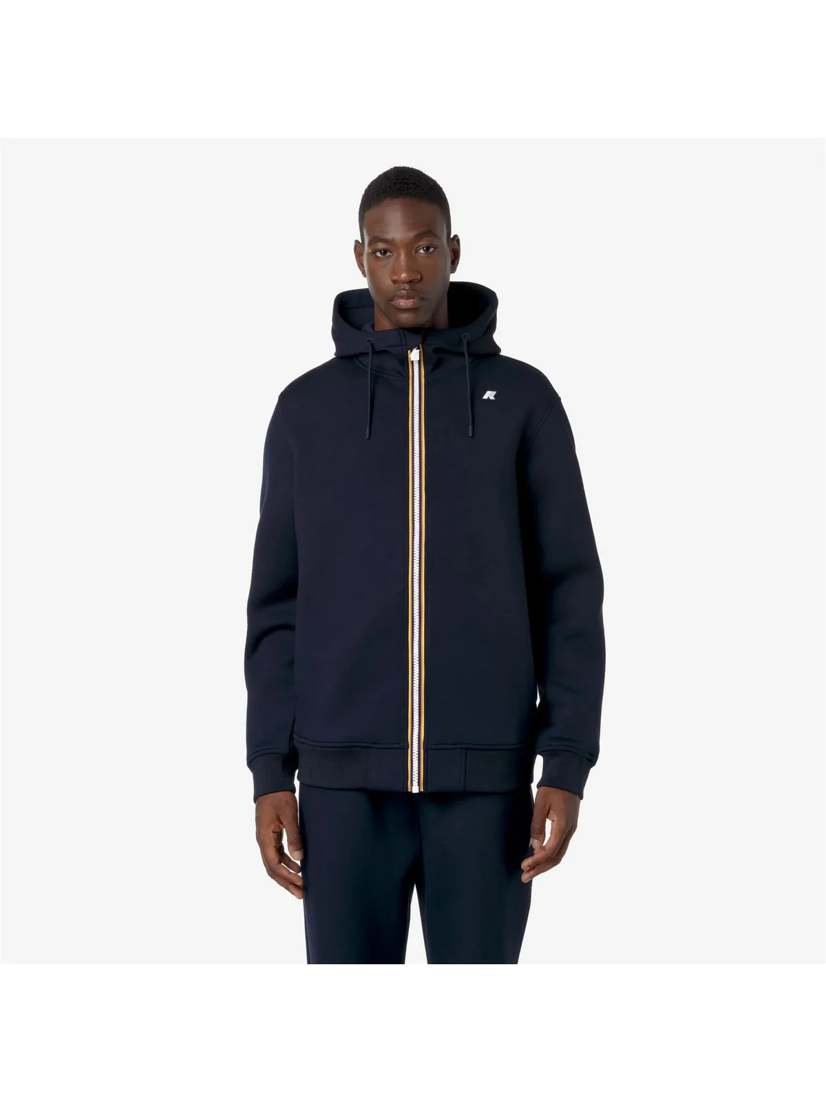 K-WAY Giubbino Uomo Rainer spacer K2141DW K89 BLUE DEPTH - Image 3