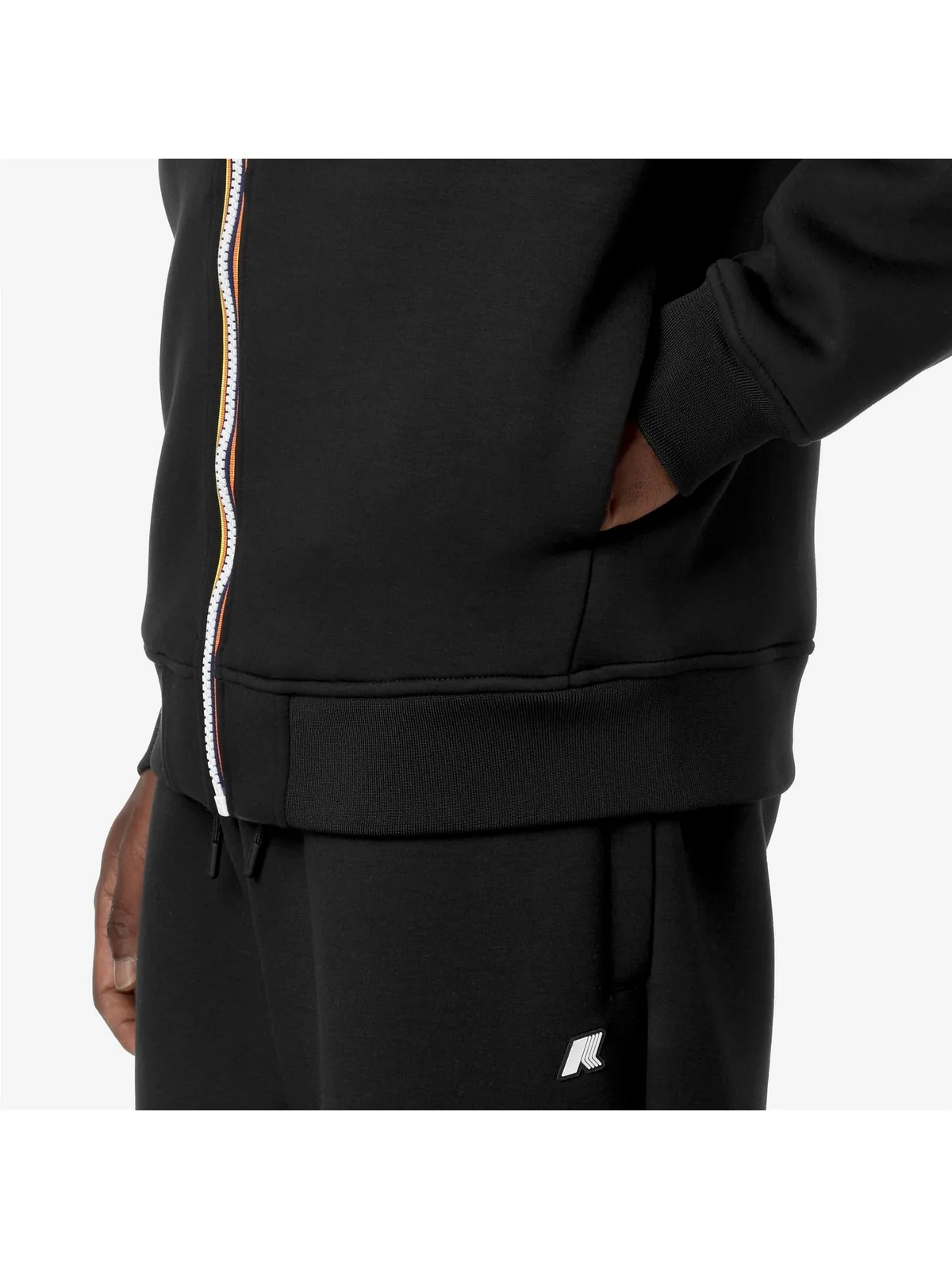 K-WAY Giubbino Uomo Rainer spacer K2141DW USY BLACK PURE - Image 3