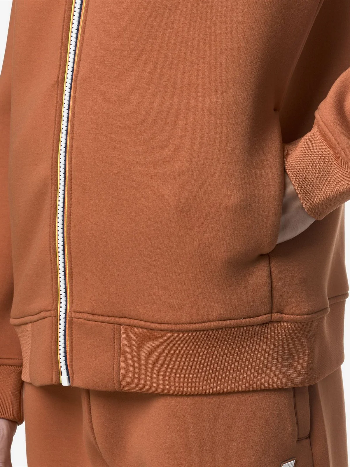 K-WAY Giubbino Uomo Rainer spacer K2141DW WGG Orange Adobe - Image 2