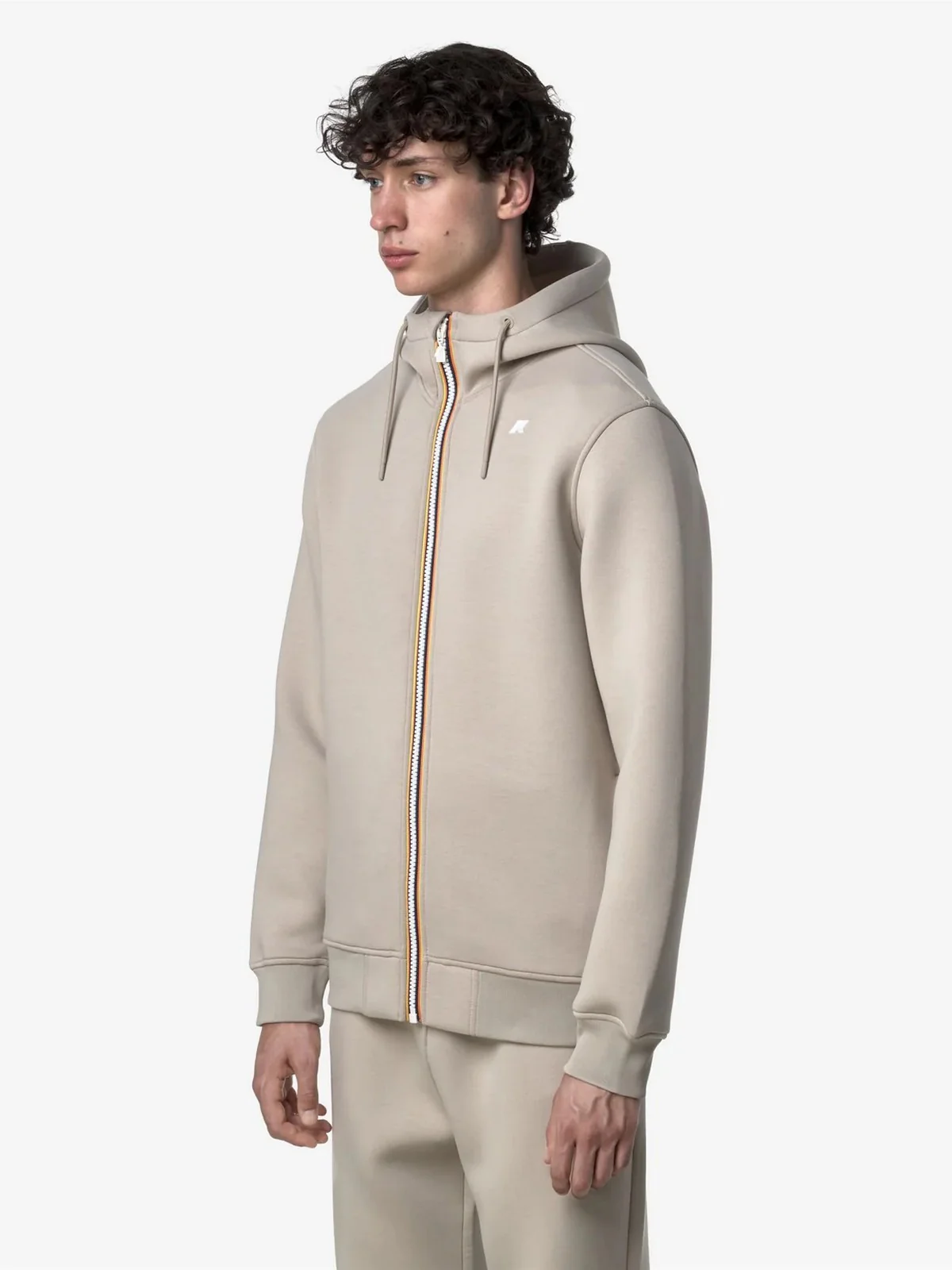 K-WAY Giubbino Uomo Rainer spacer K2141DW XP2 Beige Cashmere - Image 4