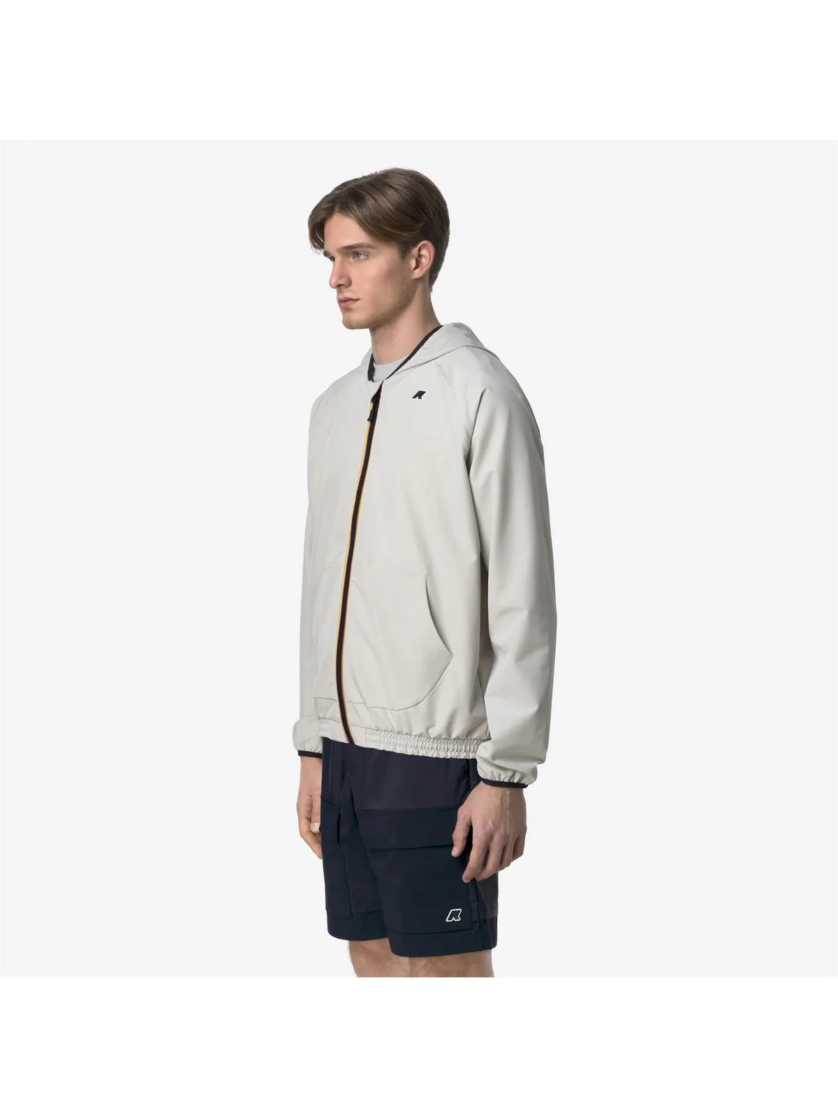 K-WAY Giubbino Uomo SIA K8138RW 634 BEIGE LT - Image 3