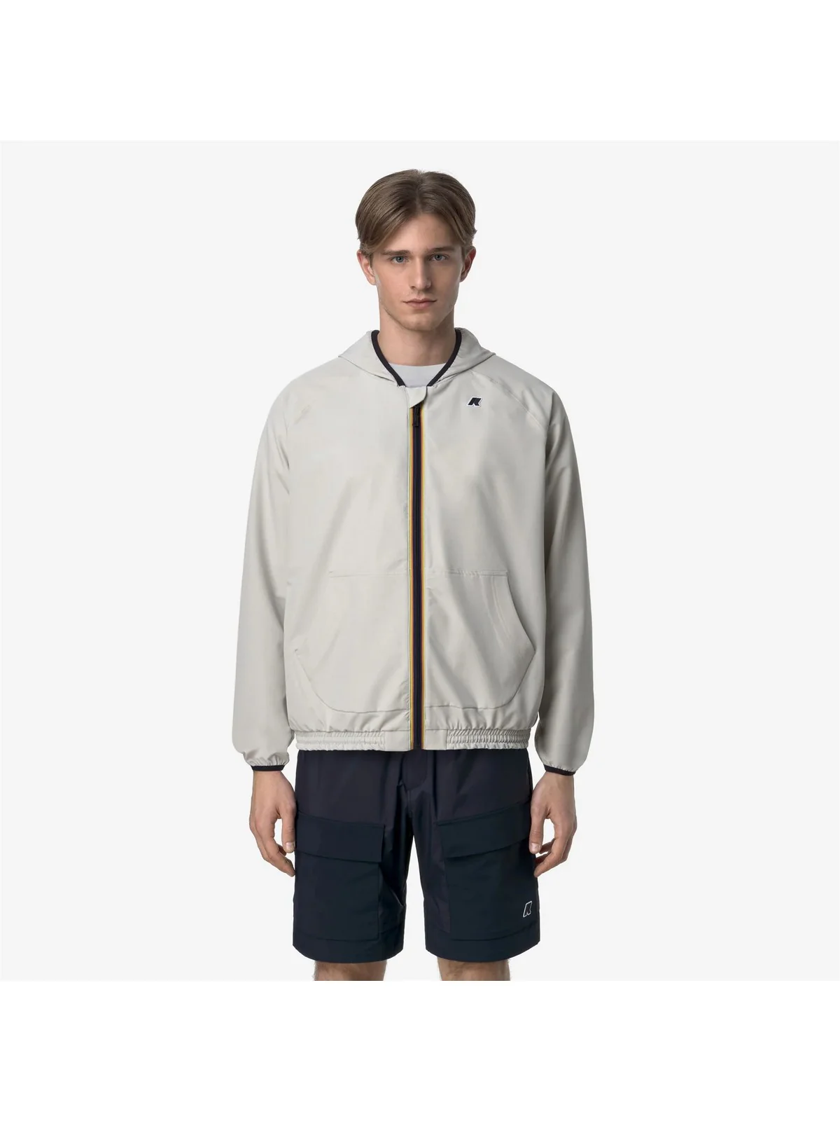 K-WAY Giubbino Uomo SIA K8138RW 634 BEIGE LT - Image 4