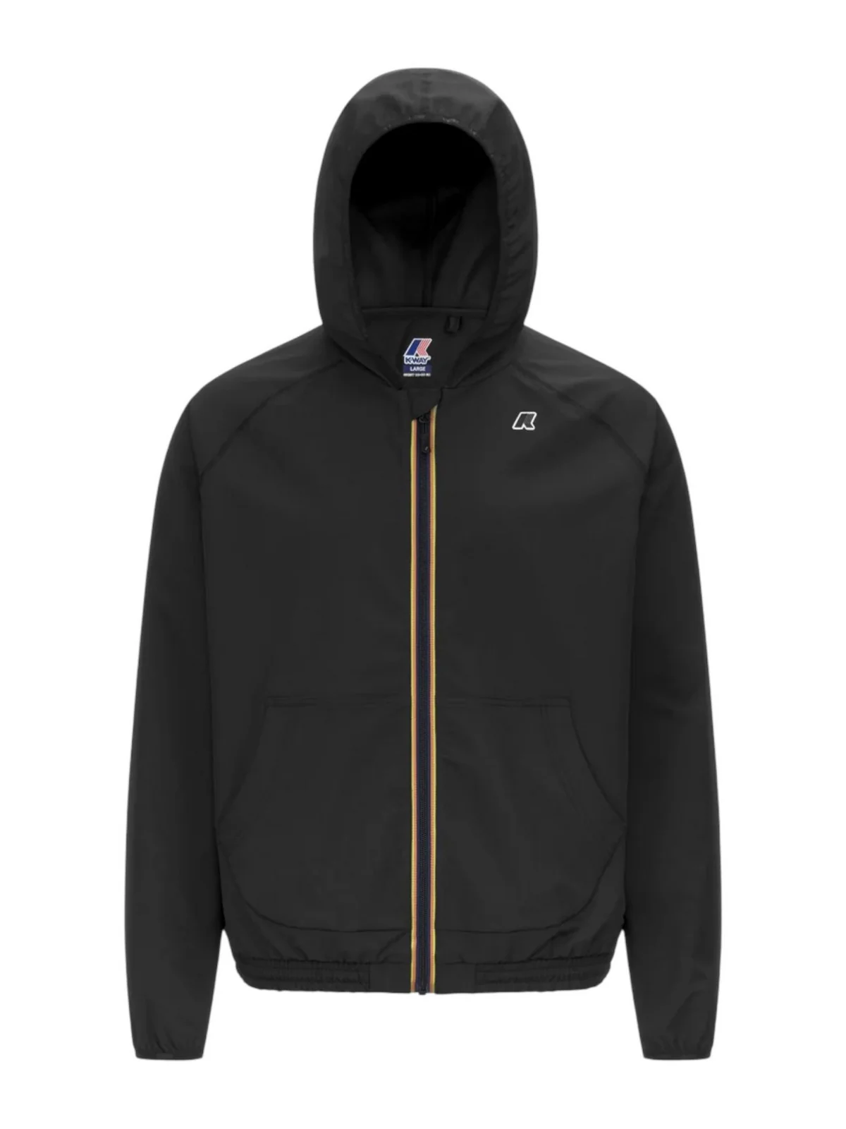 K-WAY Giubbino Uomo SIA K8138RW USY BLACK PURE