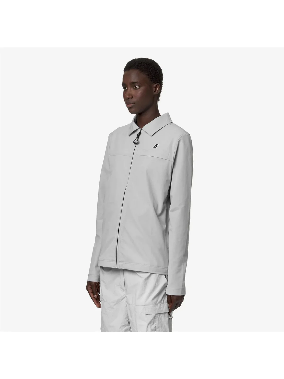 K-WAY Giubbino Uomo Tarkirk K81288W 04Y Grigio - Image 3