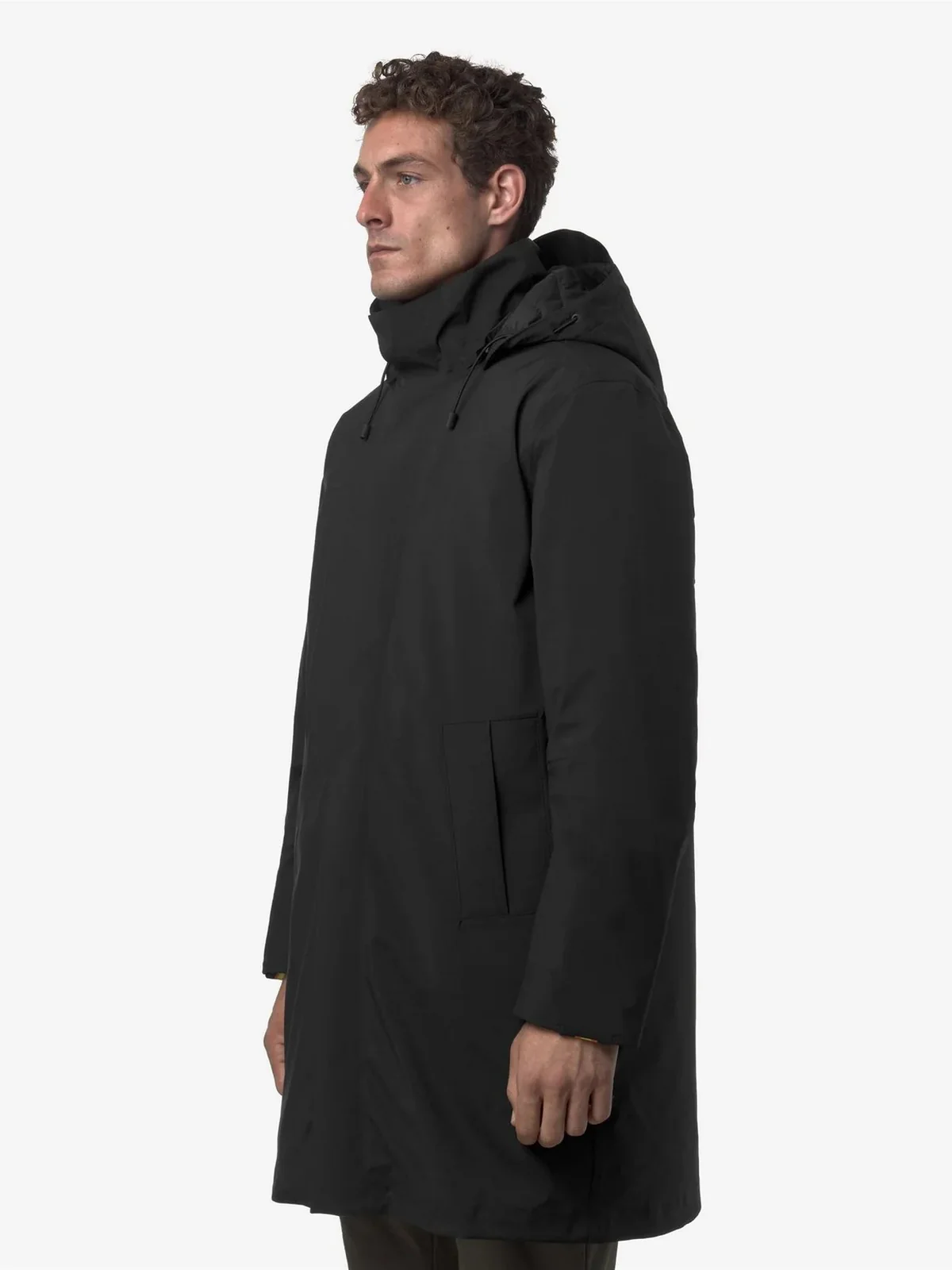 K-WAY Giubbino Uomo Thomal bonded padded K7136IW AT0 BLACK PURE - BLACK P - Image 4