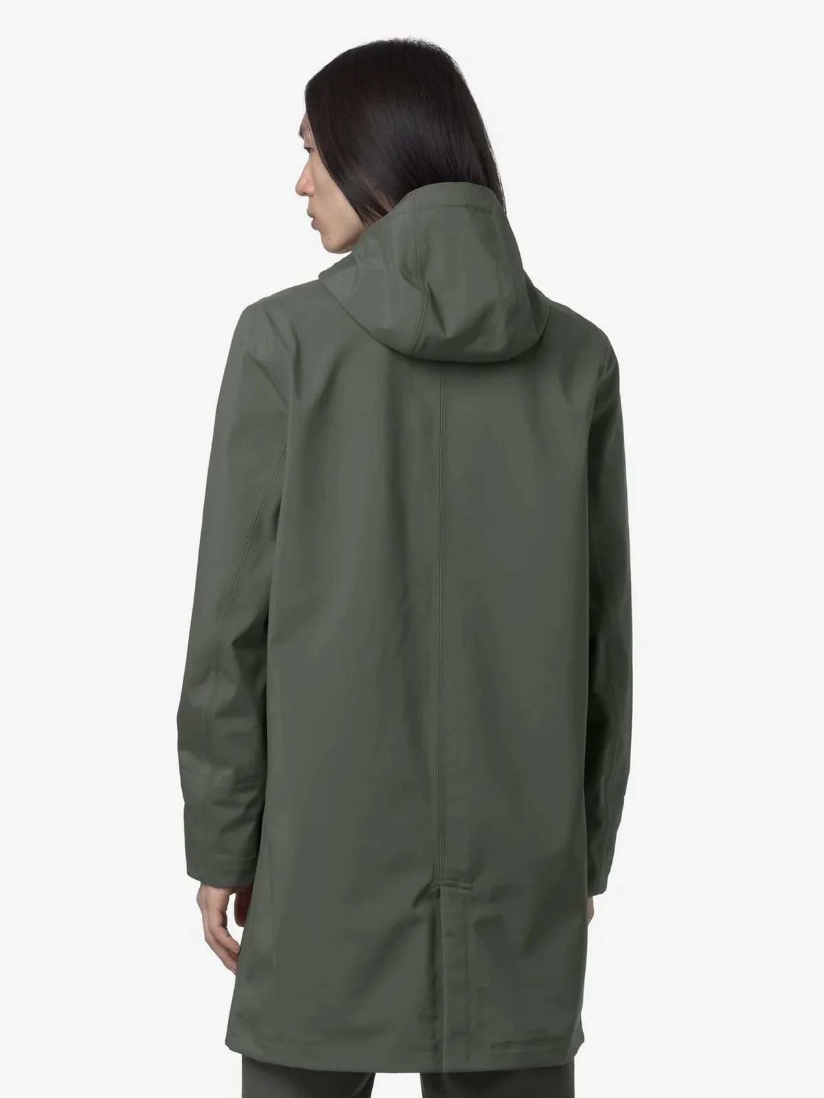 K-WAY Giubbino Uomo Thomas bonded K7126WW AF0 GREEN BLACKISH  - BL - Image 2