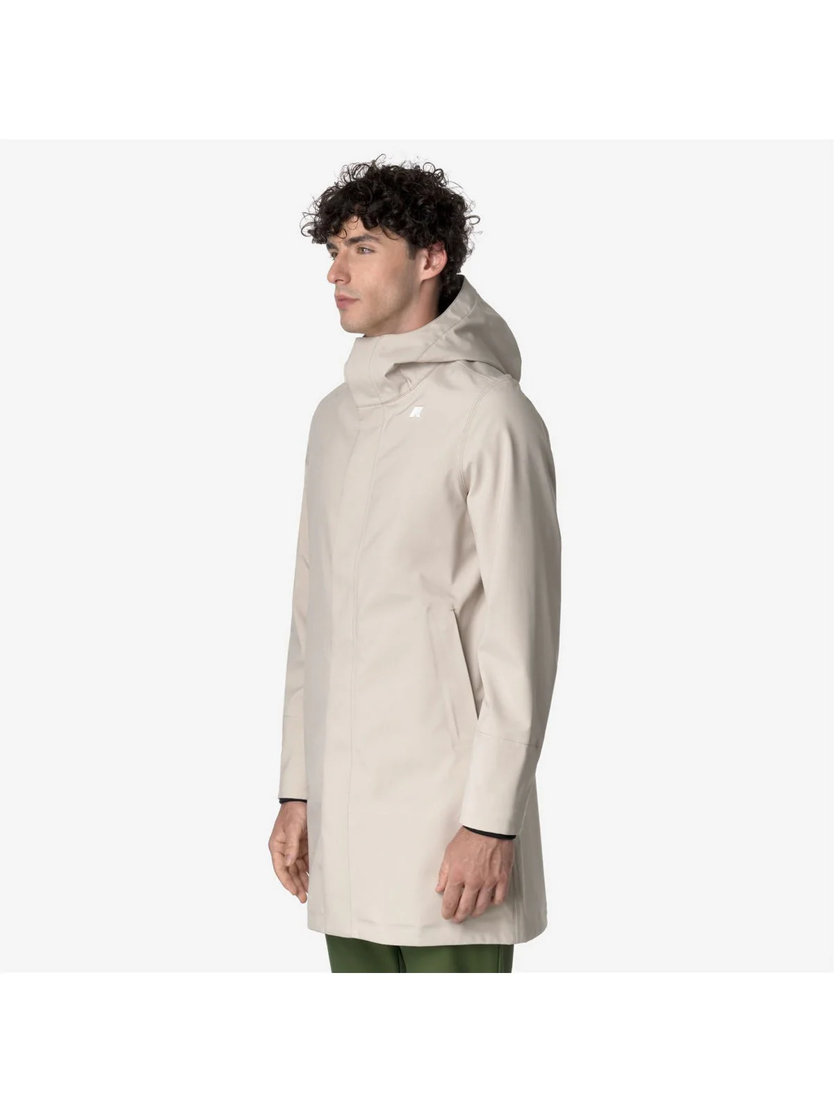 K-WAY Giubbino Uomo Thomas bonded K7126WW ATC Beige - Image 5