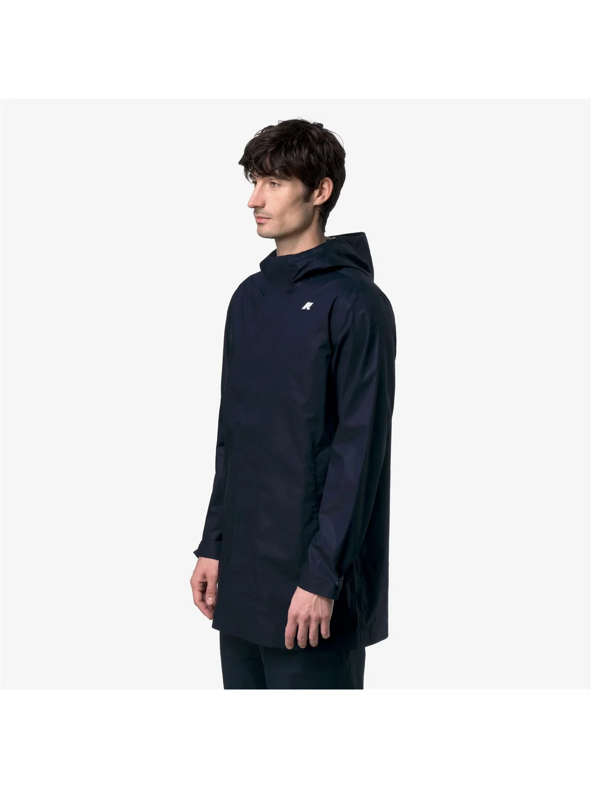 K-WAY Giubbino Uomo TOMMY COTTON 3LAYERS K1122TW K89 BLUE DEPTH - Image 3