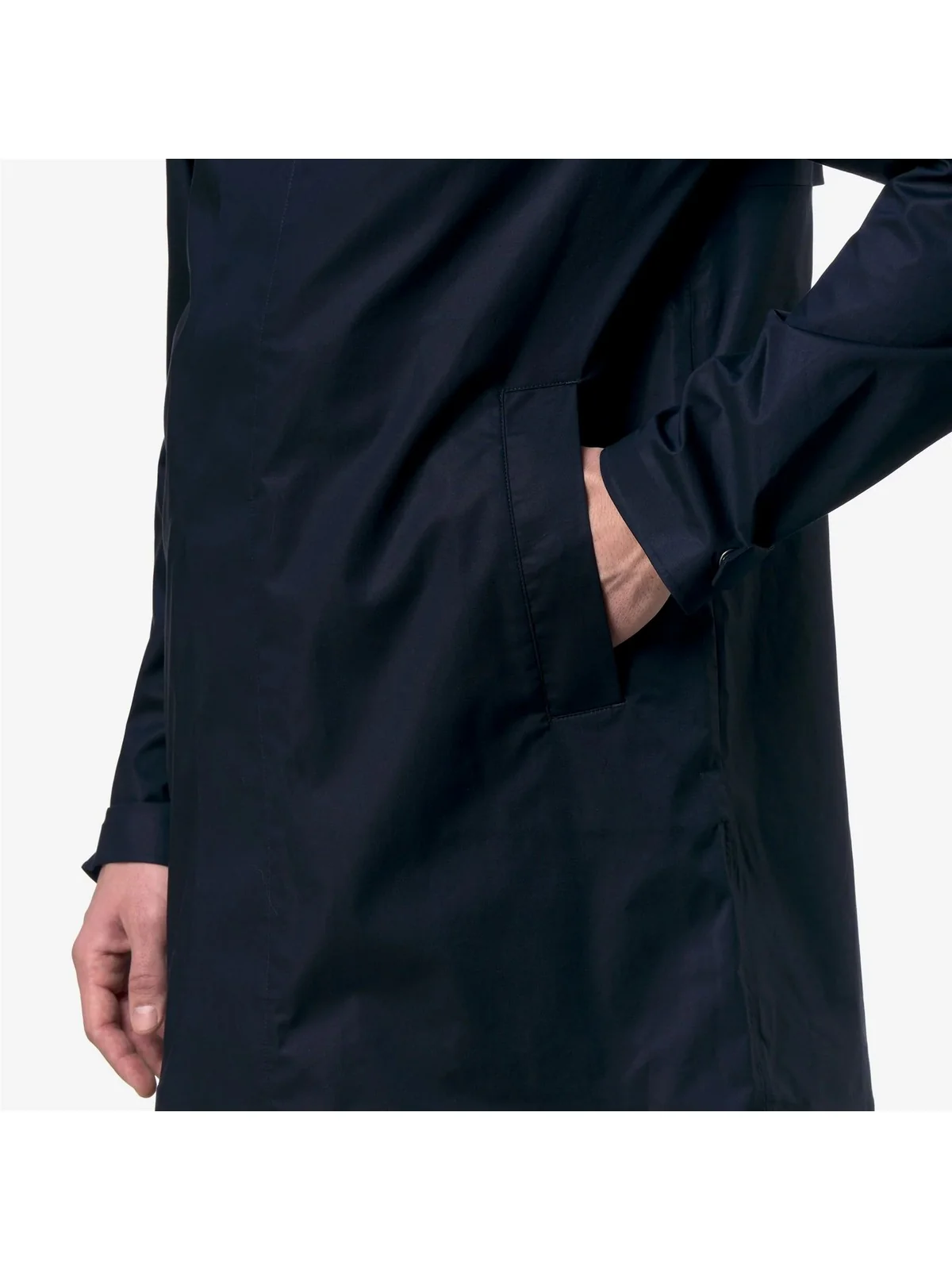 K-WAY Giubbino Uomo TOMMY COTTON 3LAYERS K1122TW K89 BLUE DEPTH - Image 6