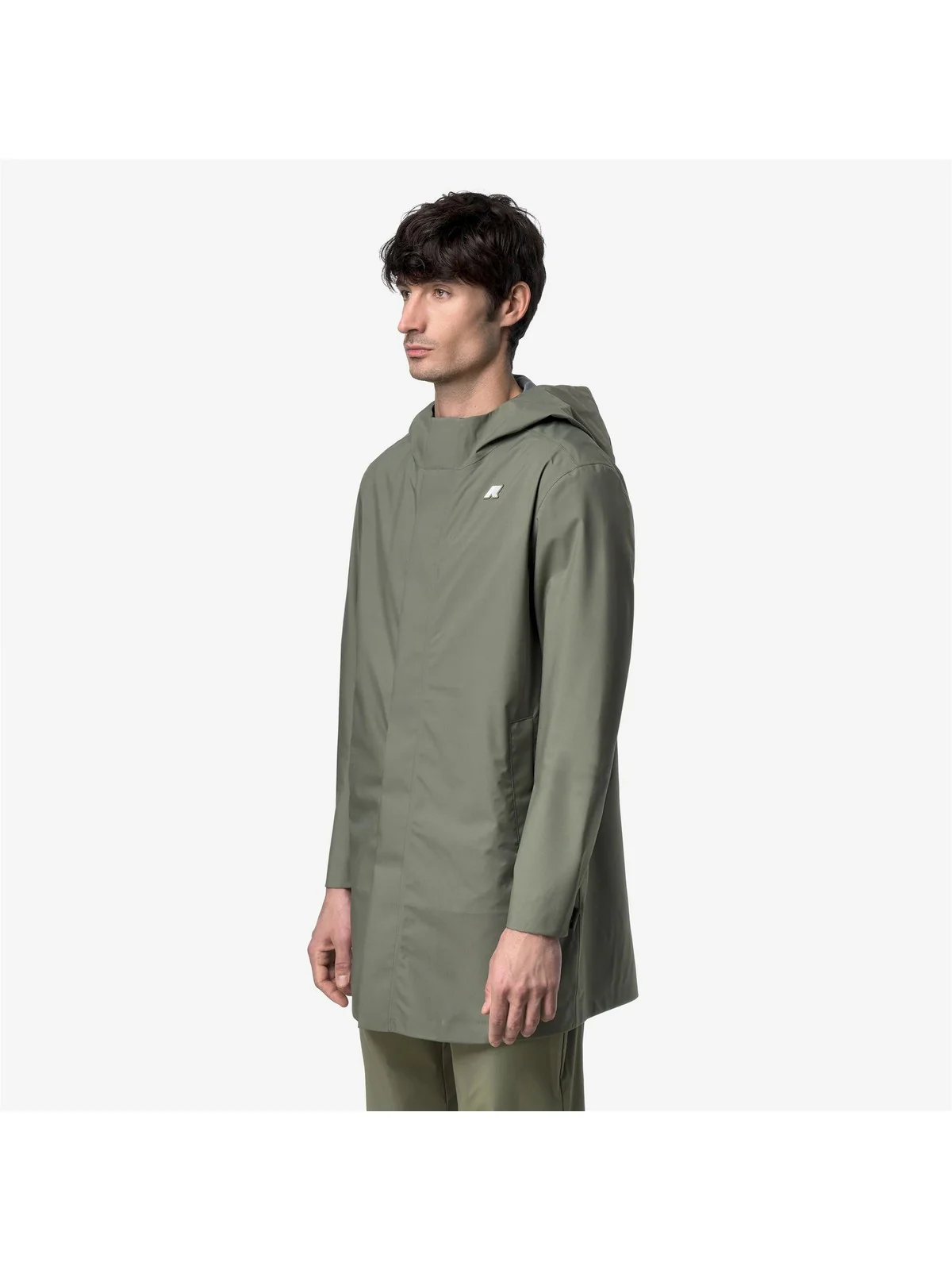 K-WAY Giubbino Uomo TOMMY STRETCH 2L K1161WW V15 Green Lichen - Image 3