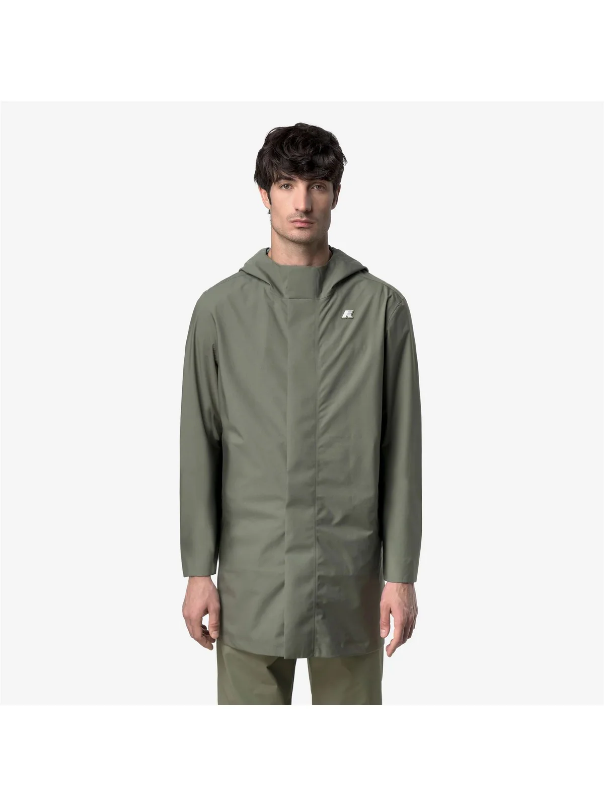 K-WAY Giubbino Uomo TOMMY STRETCH 2L K1161WW V15 Green Lichen - Image 4