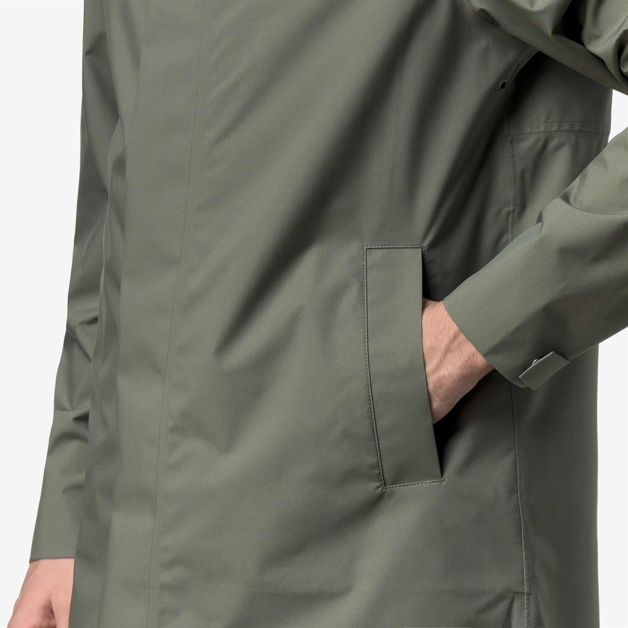 K-WAY Giubbino Uomo TOMMY STRETCH 2L K1161WW V15 Green Lichen - Image 5