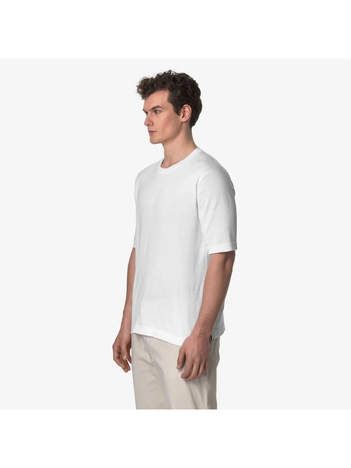 K-WAY Maglia Uomo Combe K4126SW 001 WHITE - Image 5