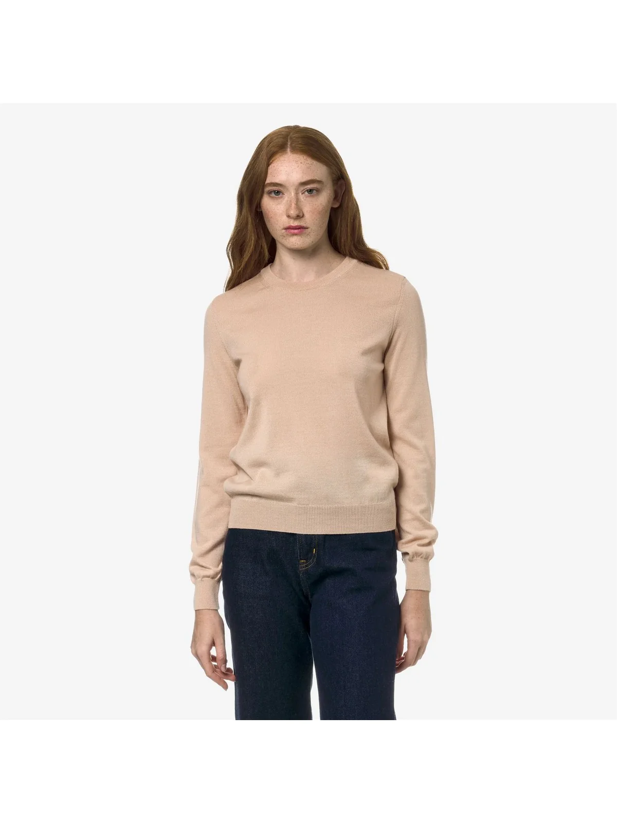 K-WAY Maglione Donna Abbi merino K2117HW W6R Rosa - Image 2