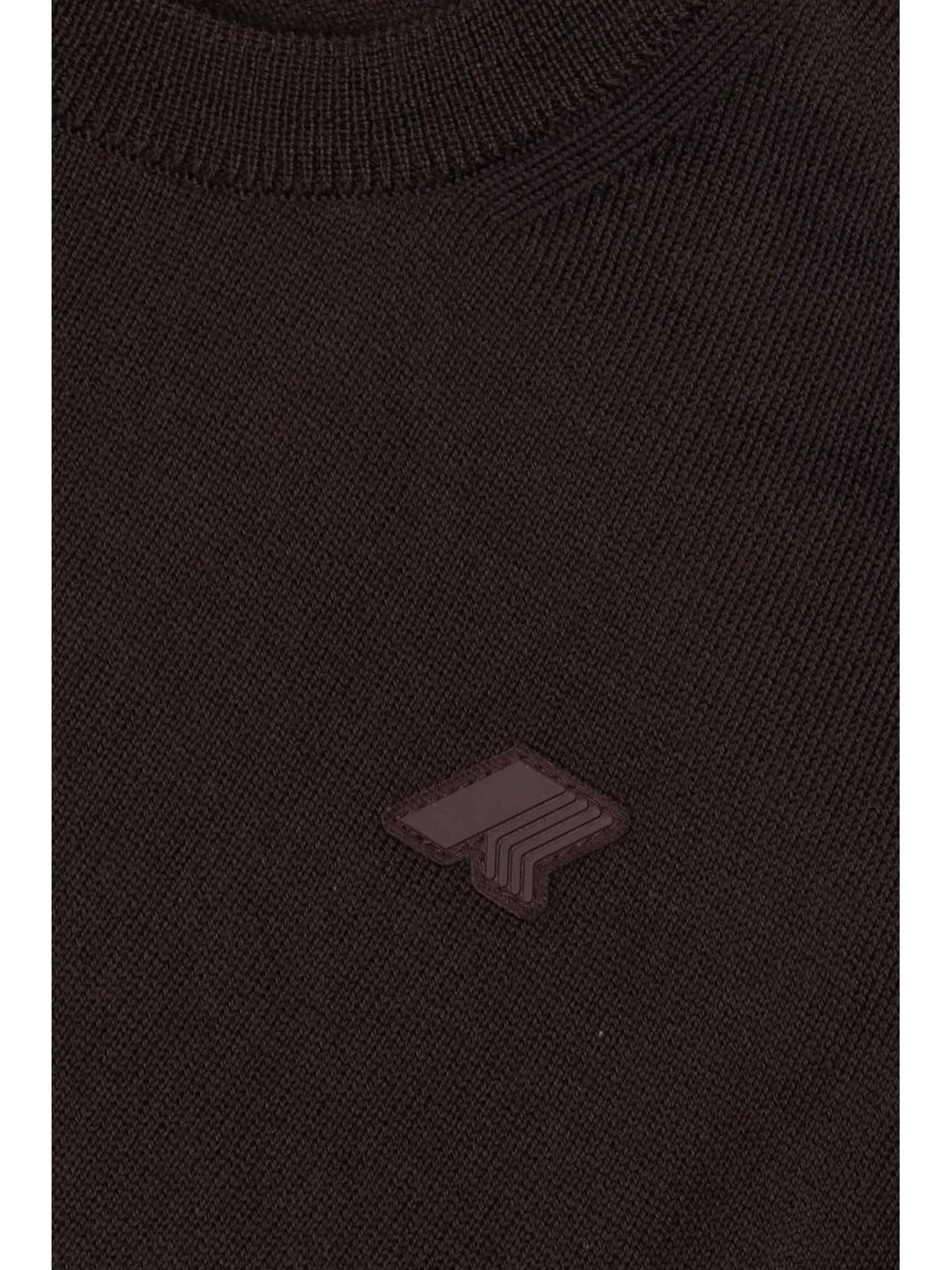 K-WAY Maglione Uomo Sebastien merino K2142EW 260 Black Coffee - Image 2