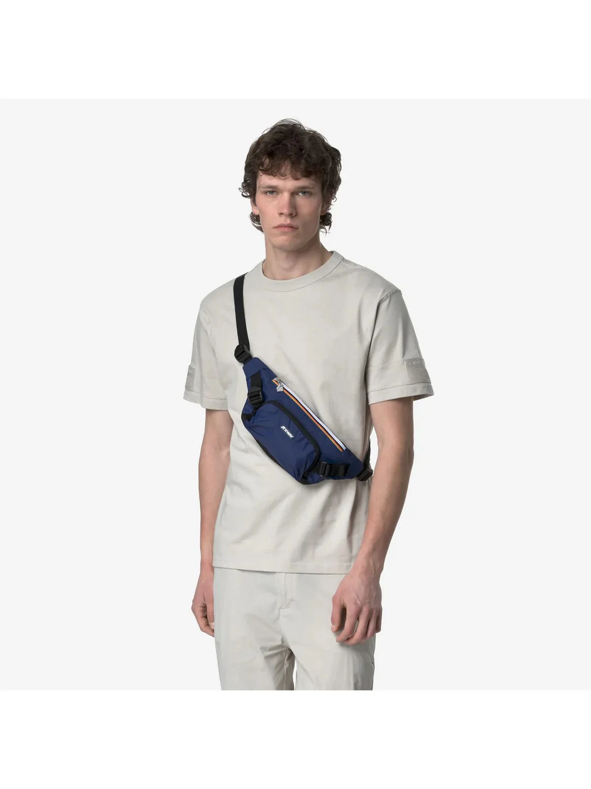 K-WAY Marsupio Uomo FERICY S K7116TW 867 Blu - Image 2