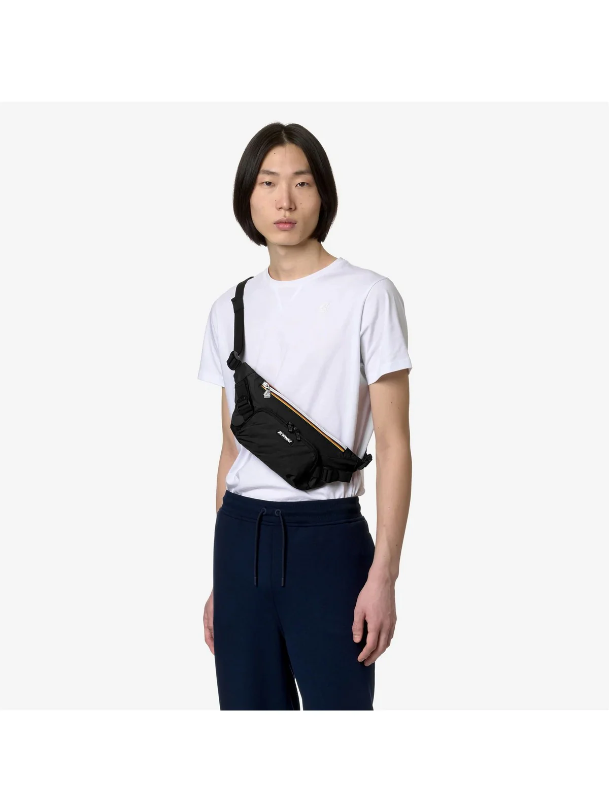 K-WAY Marsupio Uomo  K7116TW USY BLACK PURE - Image 3