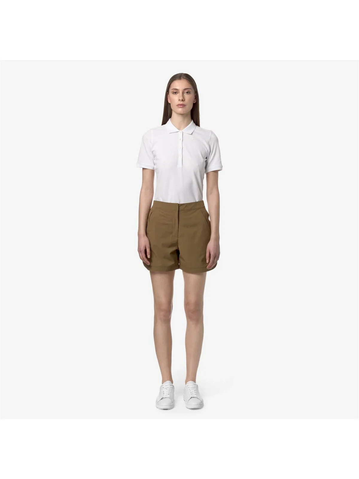 K-WAY Pantaloncino Donna Annise K81328W 045 Marrone - Image 2