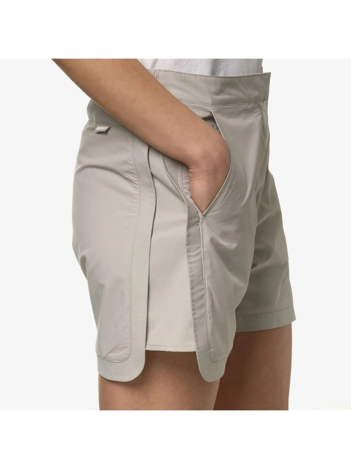 K-WAY Pantaloncino Donna Annise K81328W 634 Beige - Image 2