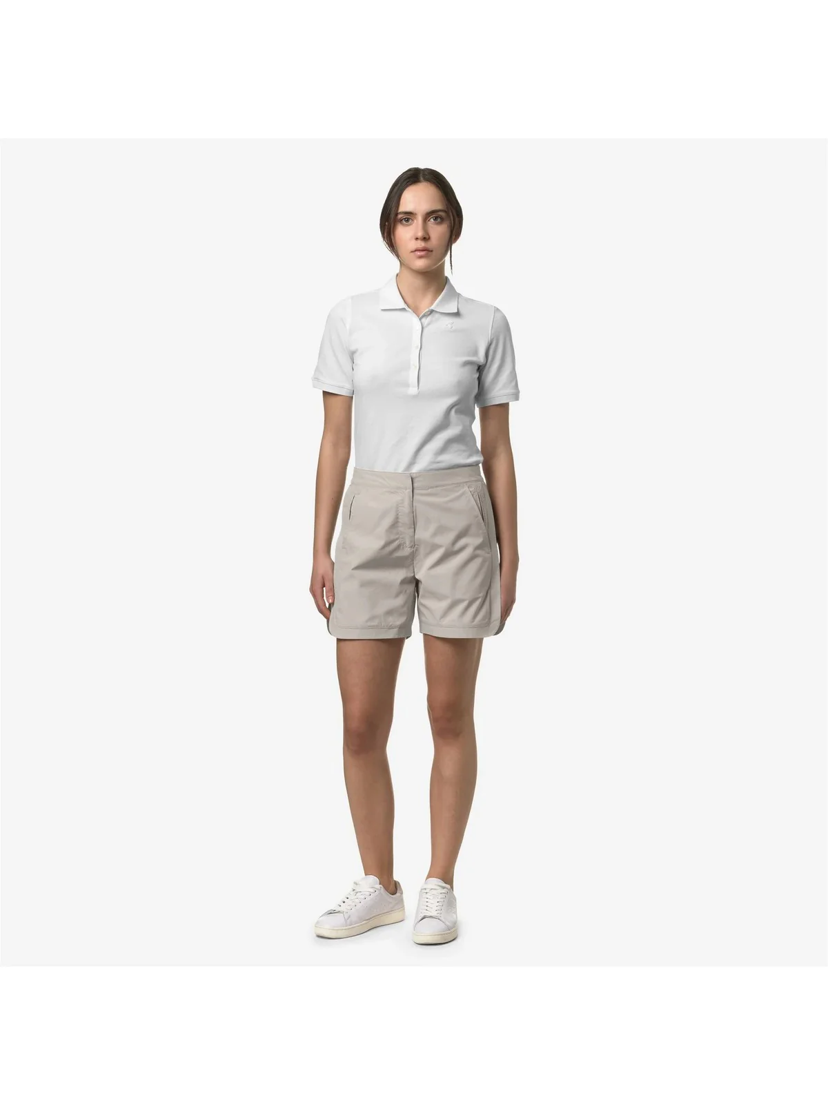 K-WAY Pantaloncino Donna Annise K81328W 634 Beige - Image 5