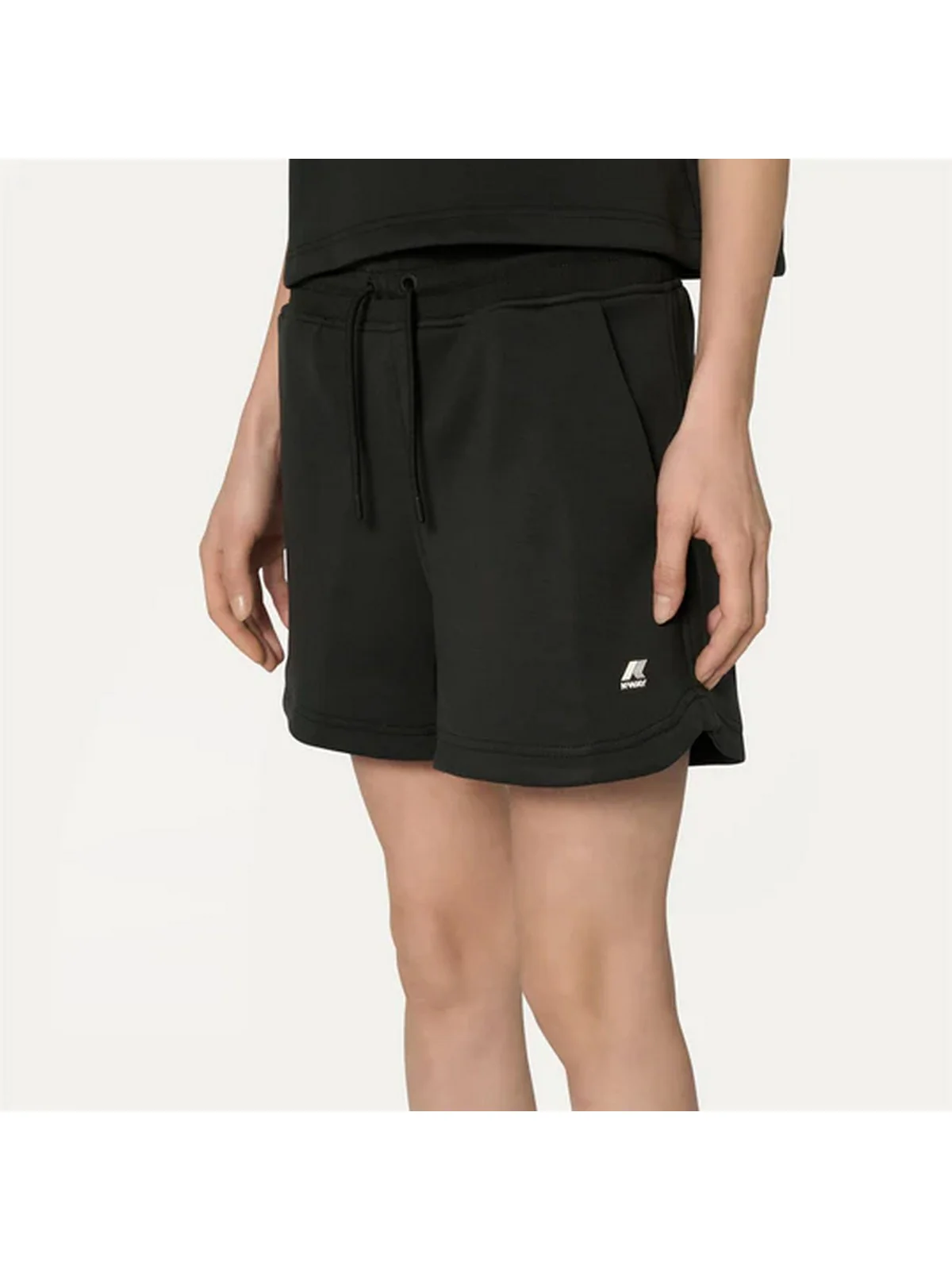 K-WAY Pantaloncino Donna Rikette Light Spacer K5117TW USY Nero - Image 4