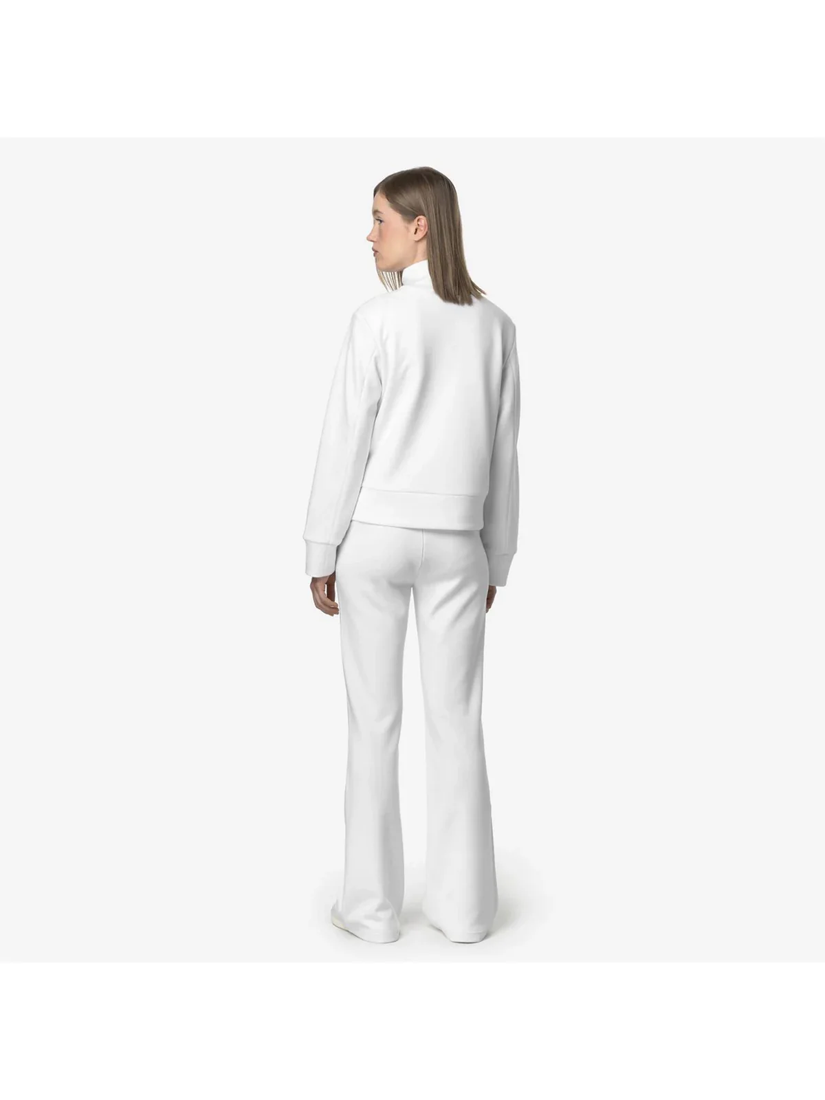 K-WAY Pantalone Donna JENNY LIGHT SPACER K2123NW 001 Bianco - Image 2