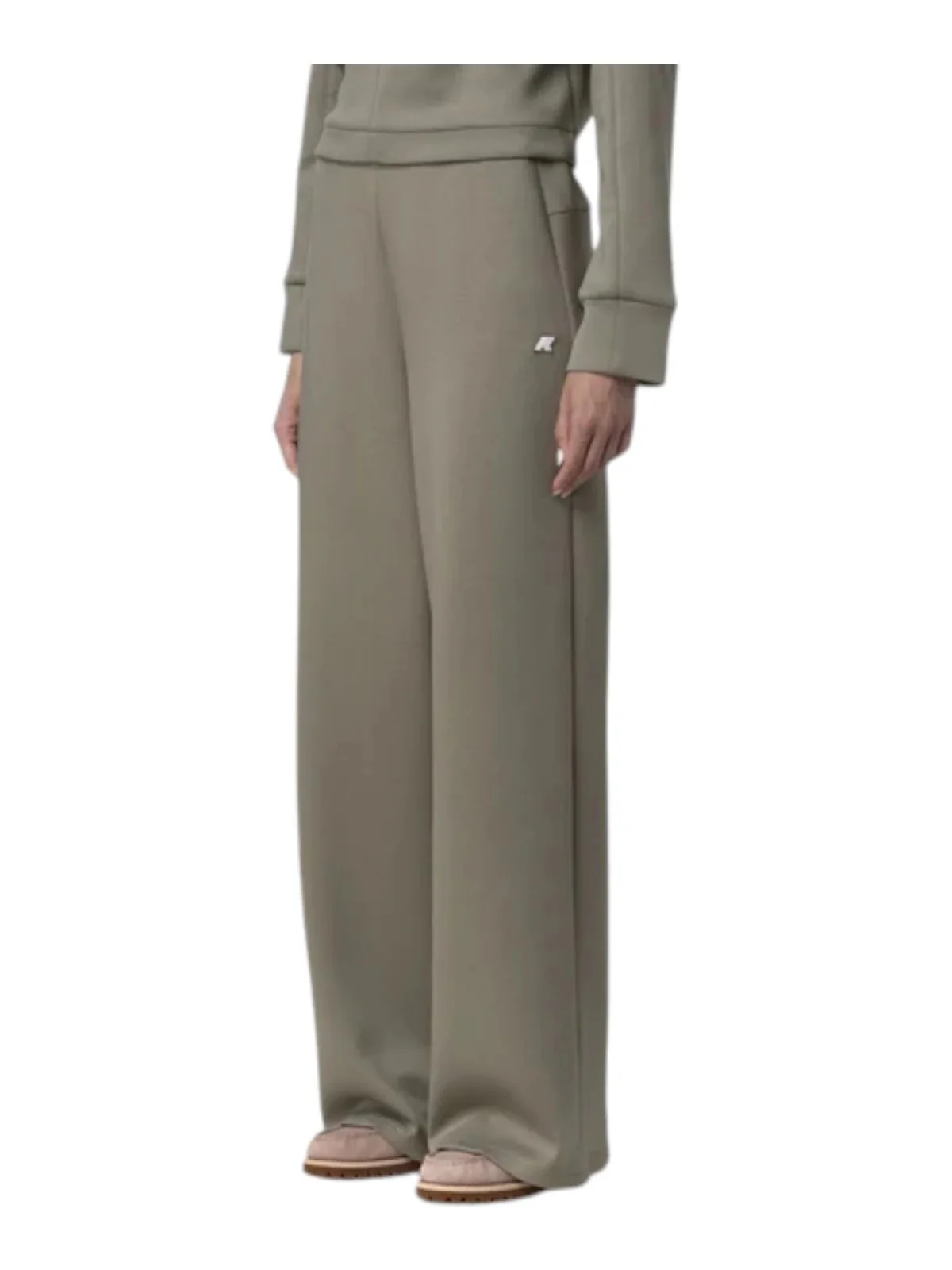 K-WAY Pantalone Donna LOIRE LIGHT SPACER K6138BW 633 Green Oak - Image 3