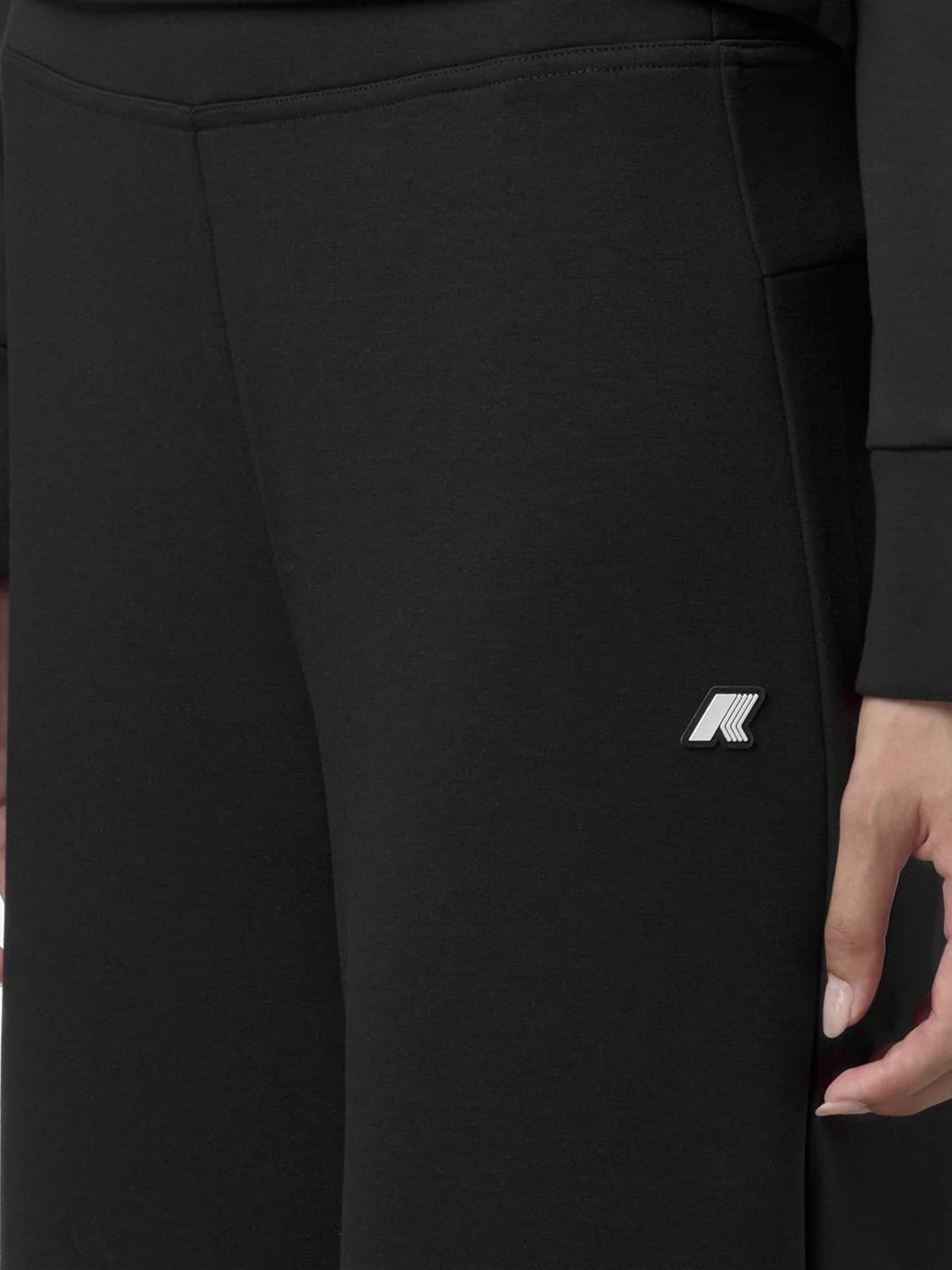 K-WAY Pantalone Donna LOIRE LIGHT SPACER K6138BW USY BLACK PURE - Image 5