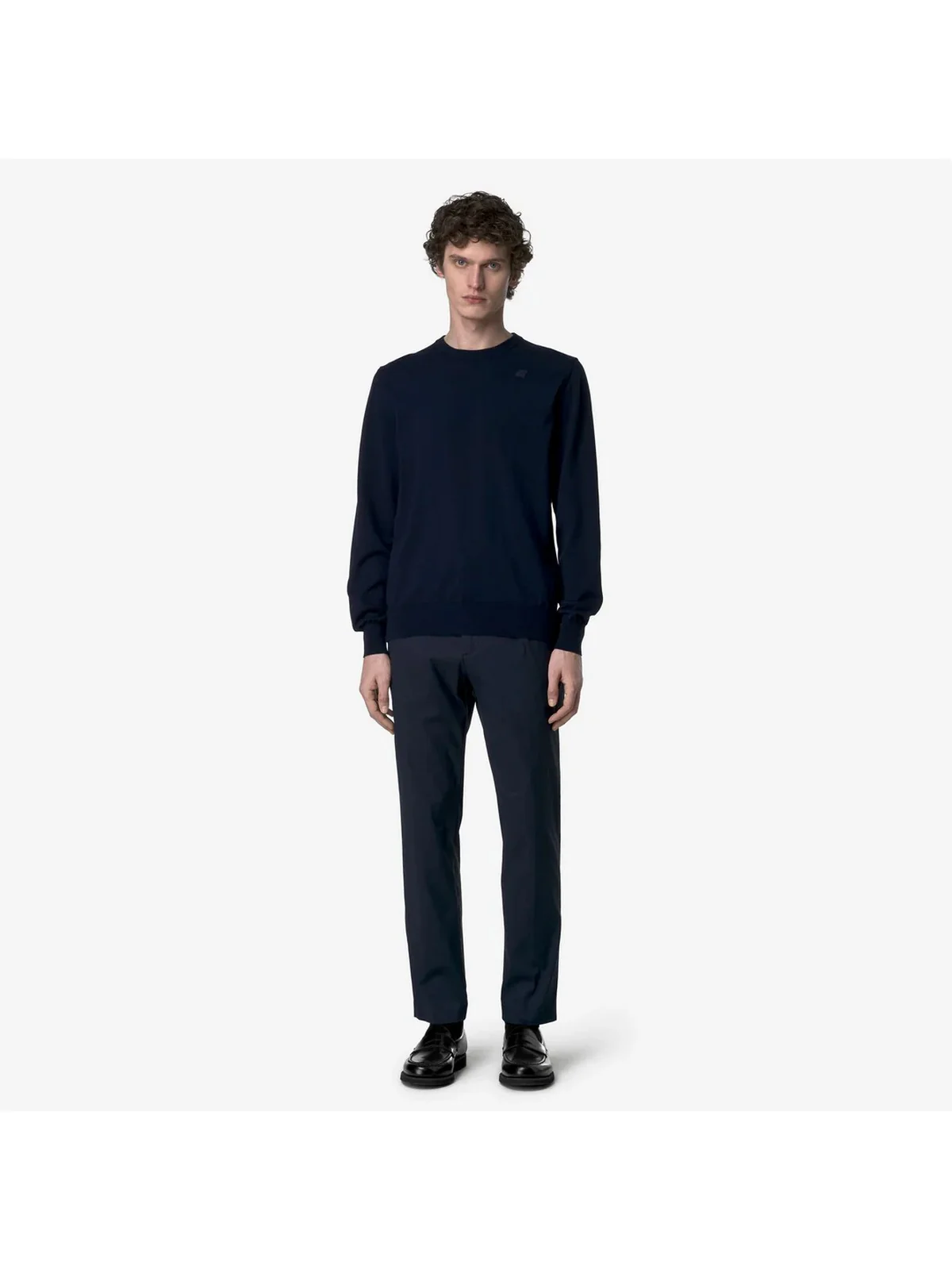 K-WAY Pantalone Uomo AILTON TWILL TECH K61368W K89 Blu - Image 2
