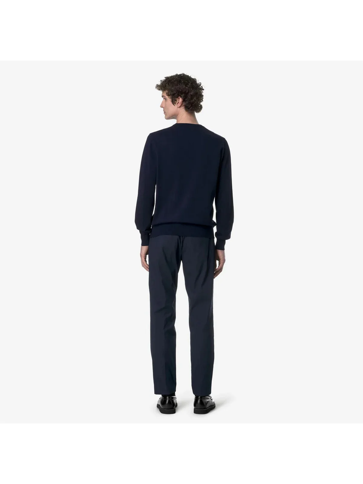 K-WAY Pantalone Uomo AILTON TWILL TECH K61368W K89 Blu - Image 3