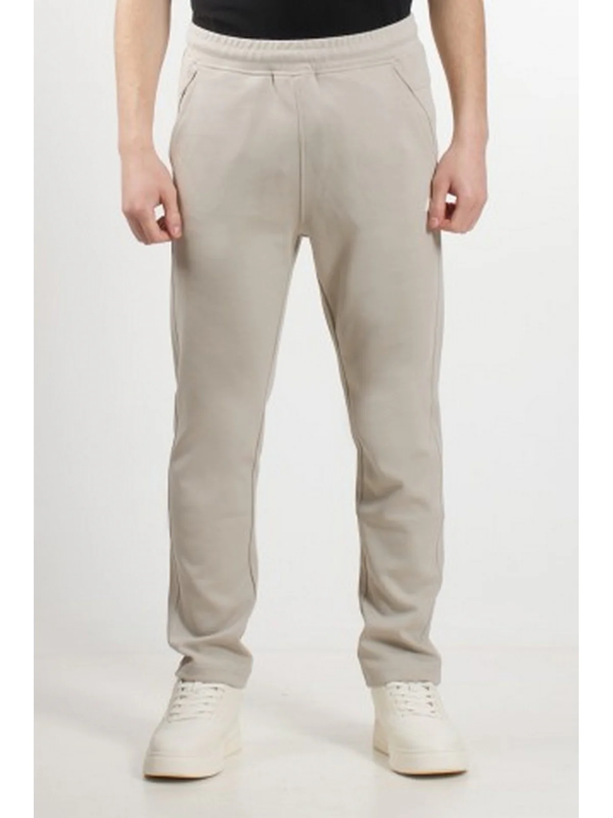 K-WAY Pantalone Uomo ITON INTERLOCK K8132QW 634 Beige - Image 3