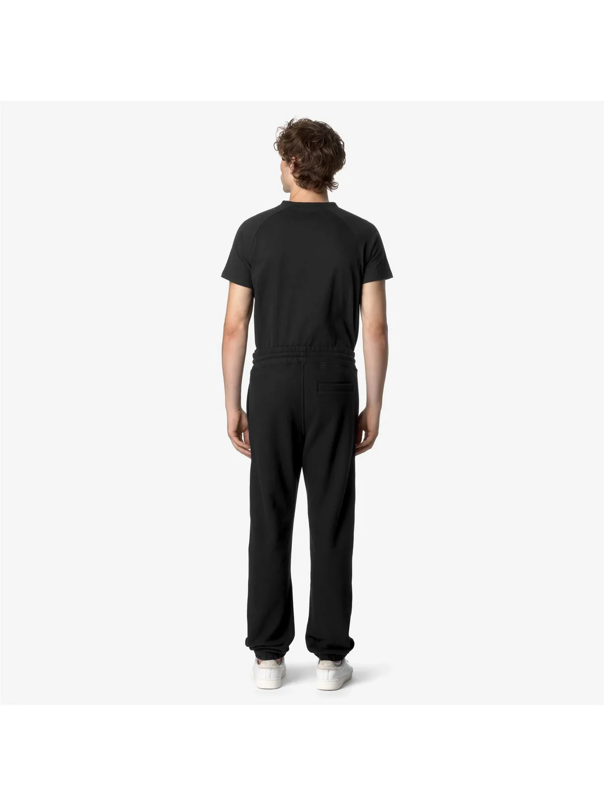 K-WAY Pantalone Uomo MICKYEL HEAVY FLEECE K2126LW USY Nero - Image 4