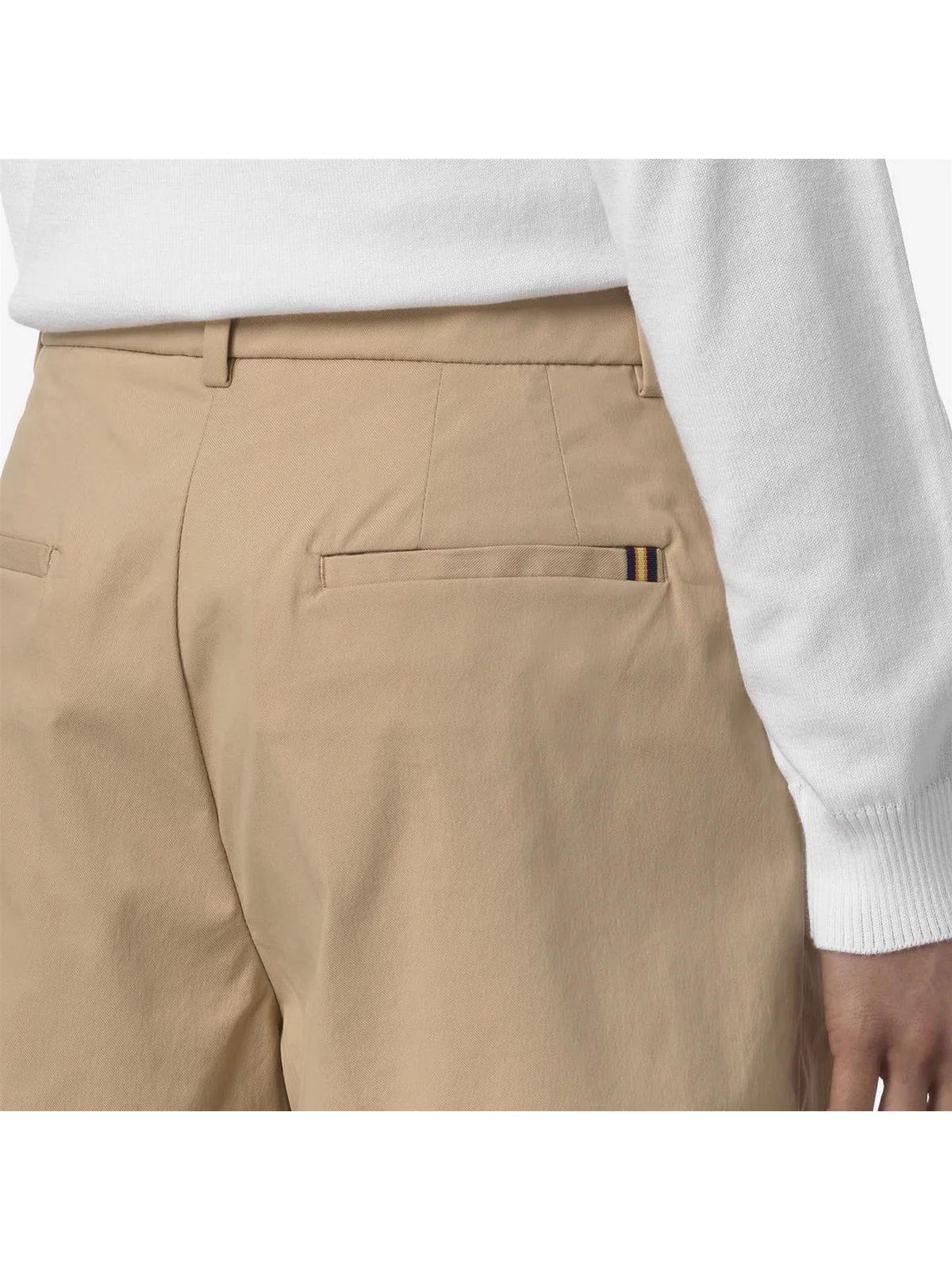 K-WAY Pantalone Uomo NIVE TWILL TECH K6133MW WBJ Beige - Image 4