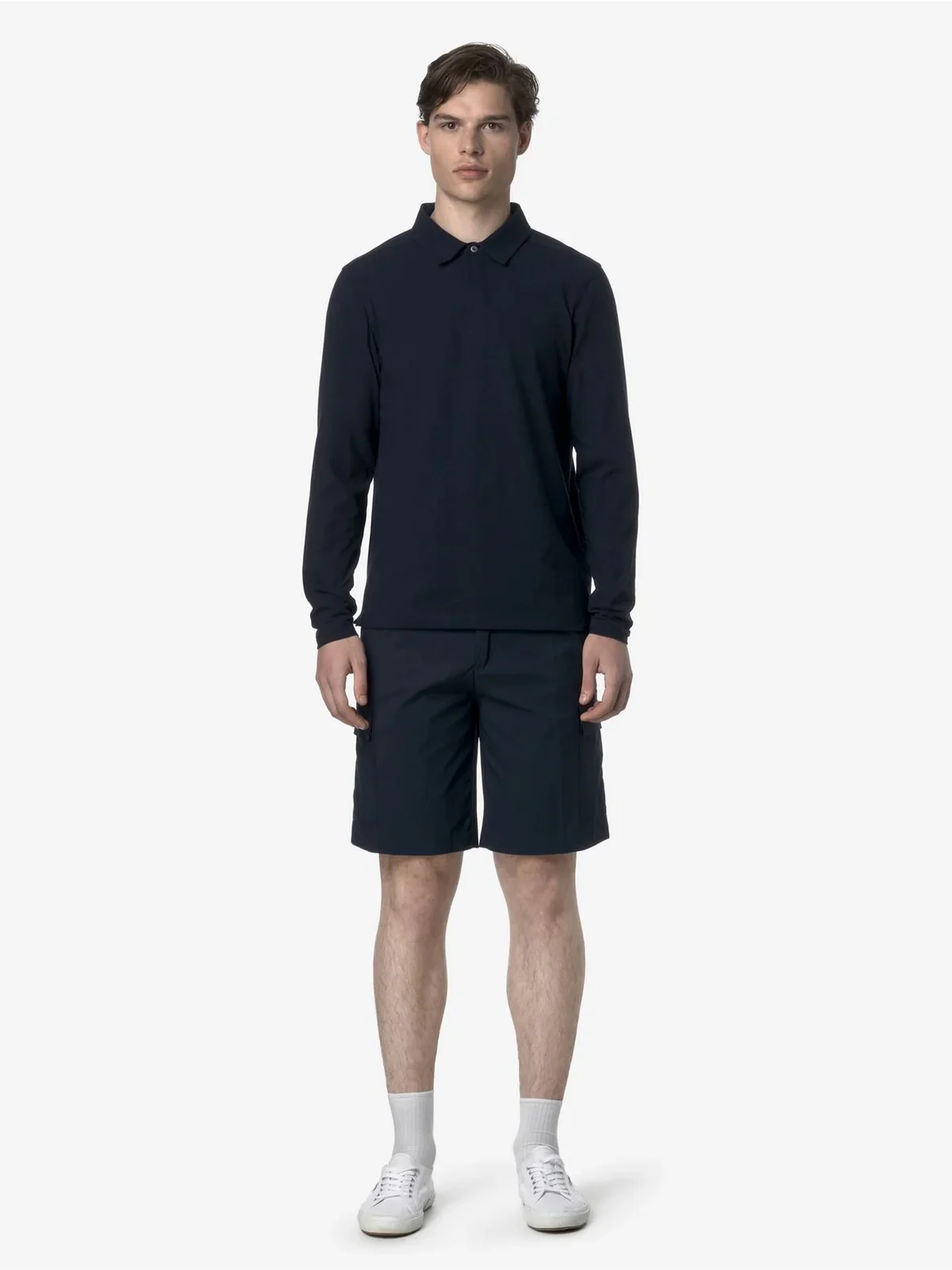 K-WAY Pantalone Uomo SERJE TWILL TECH K6133NW K89 BLUE DEPTH - Image 3
