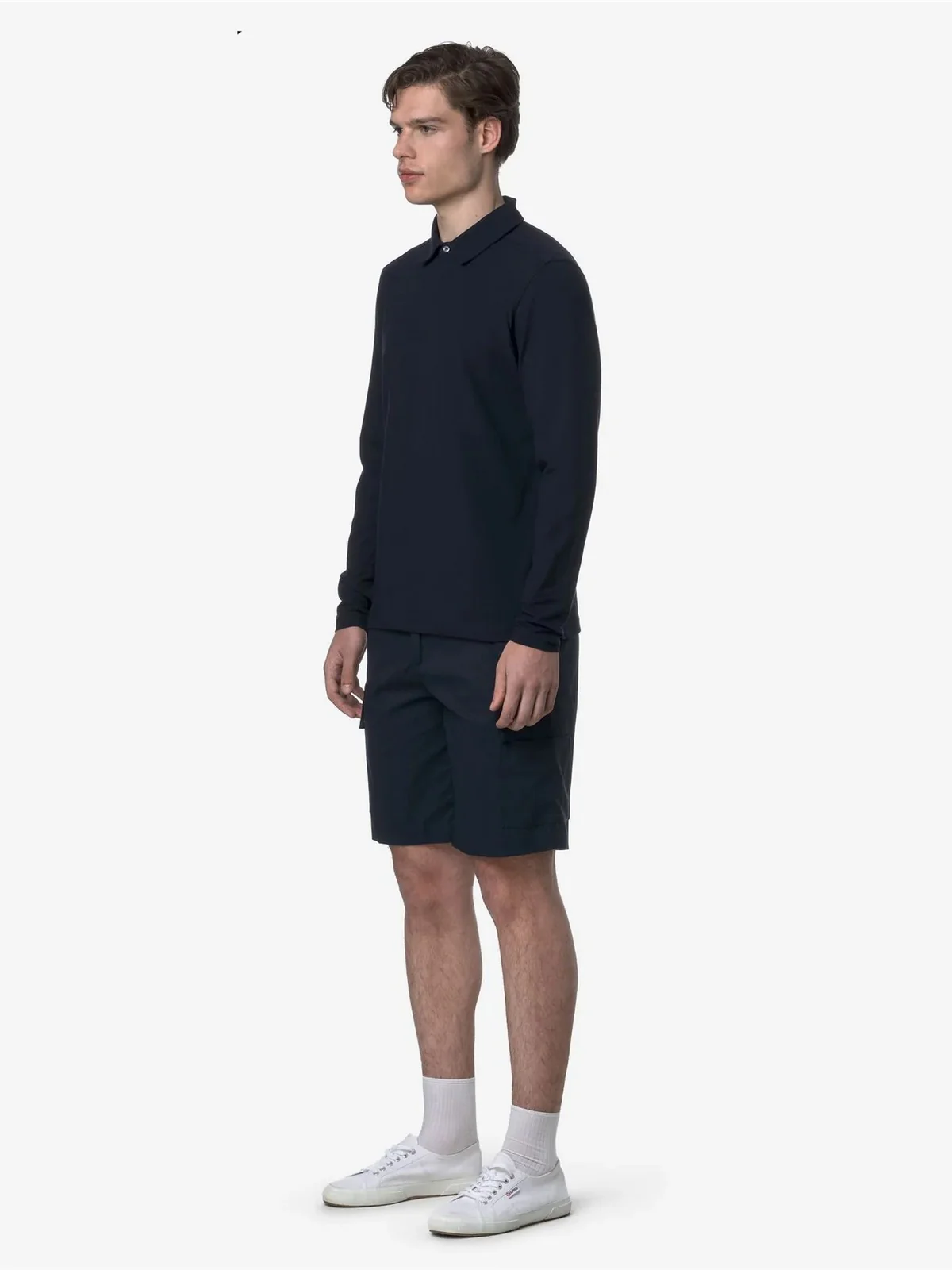 K-WAY Pantalone Uomo SERJE TWILL TECH K6133NW K89 BLUE DEPTH - Image 4