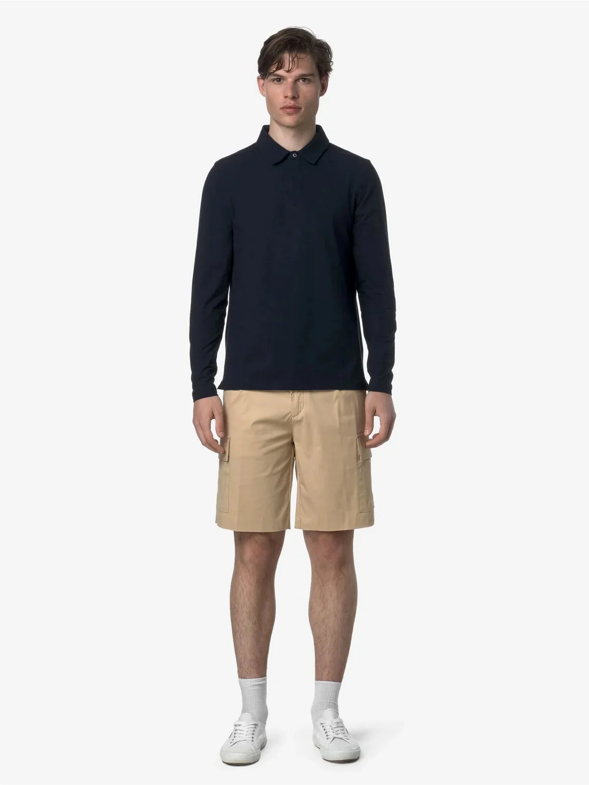 K-WAY Pantalone Uomo SERJE TWILL TECH K6133NW WBJ Beige Rope - Image 3