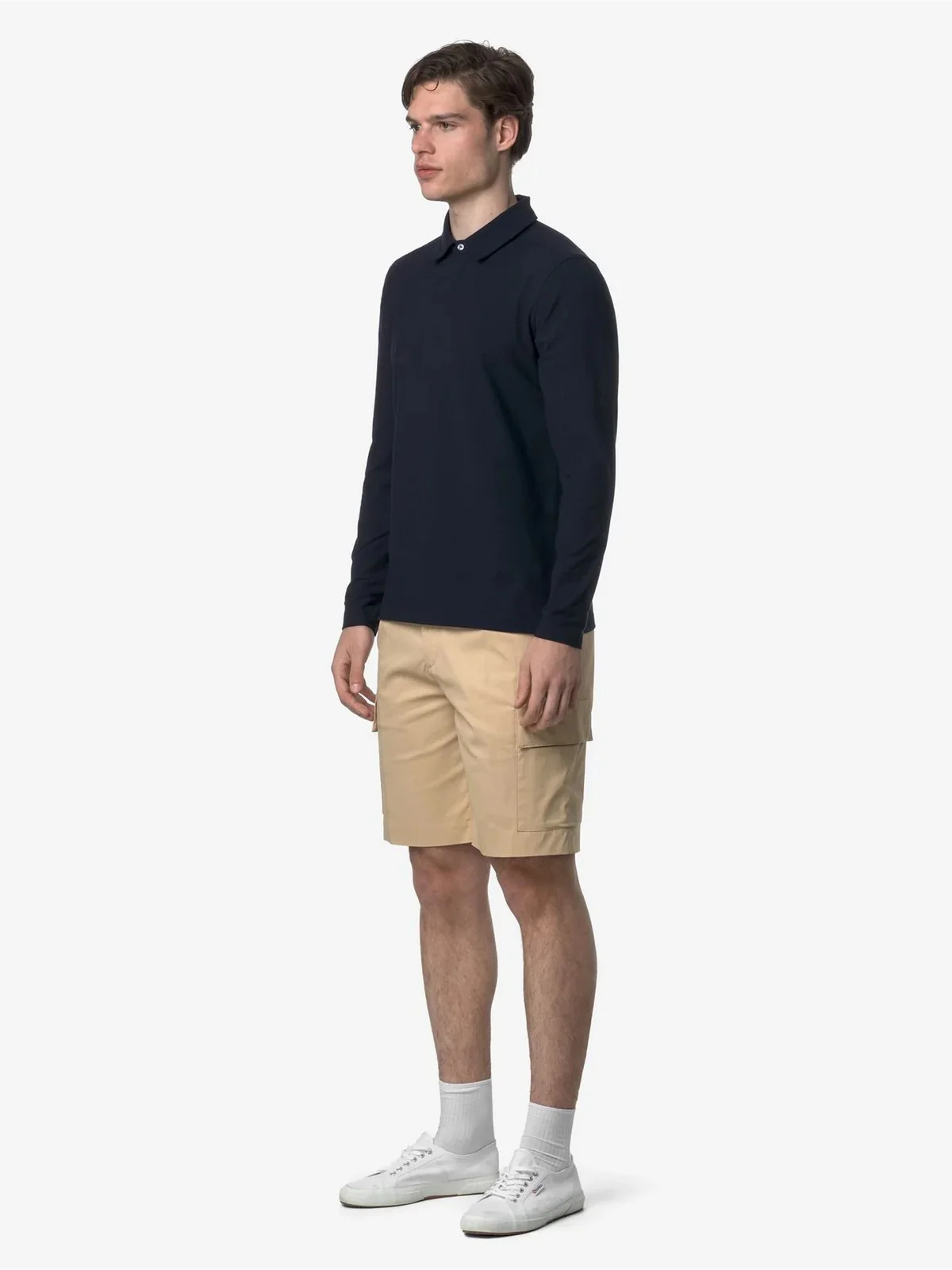 K-WAY Pantalone Uomo SERJE TWILL TECH K6133NW WBJ Beige Rope - Image 4