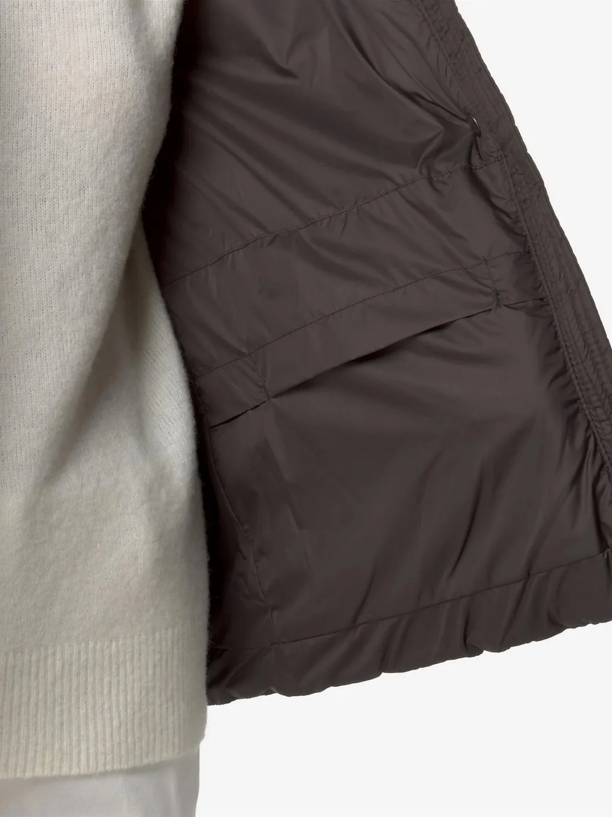 K-WAY Piumino Donna LETHILLE THERMO MICROFIBER K7136KW B38 BLACK OLIVE COMBO - Image 5
