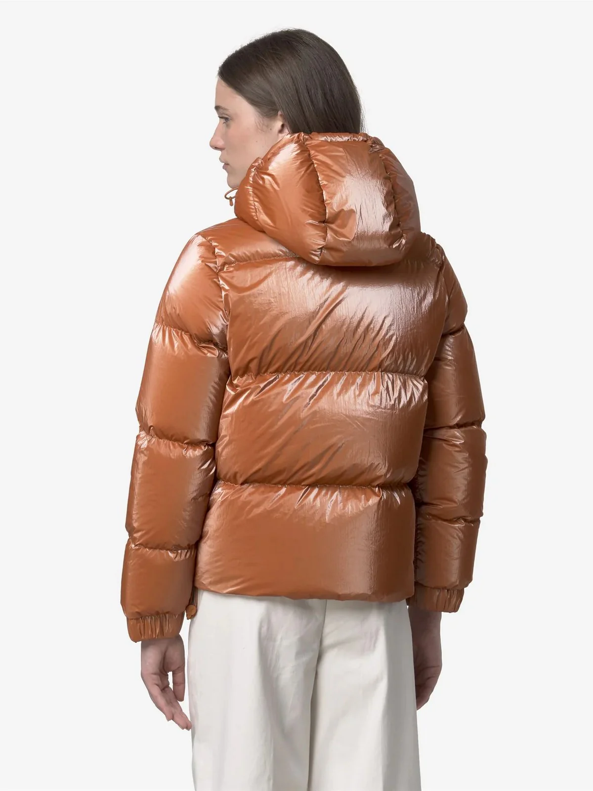 K-WAY Piumino Donna LETHILLE THERMO PEARLY K7136MW B3X ORANGE - Image 2