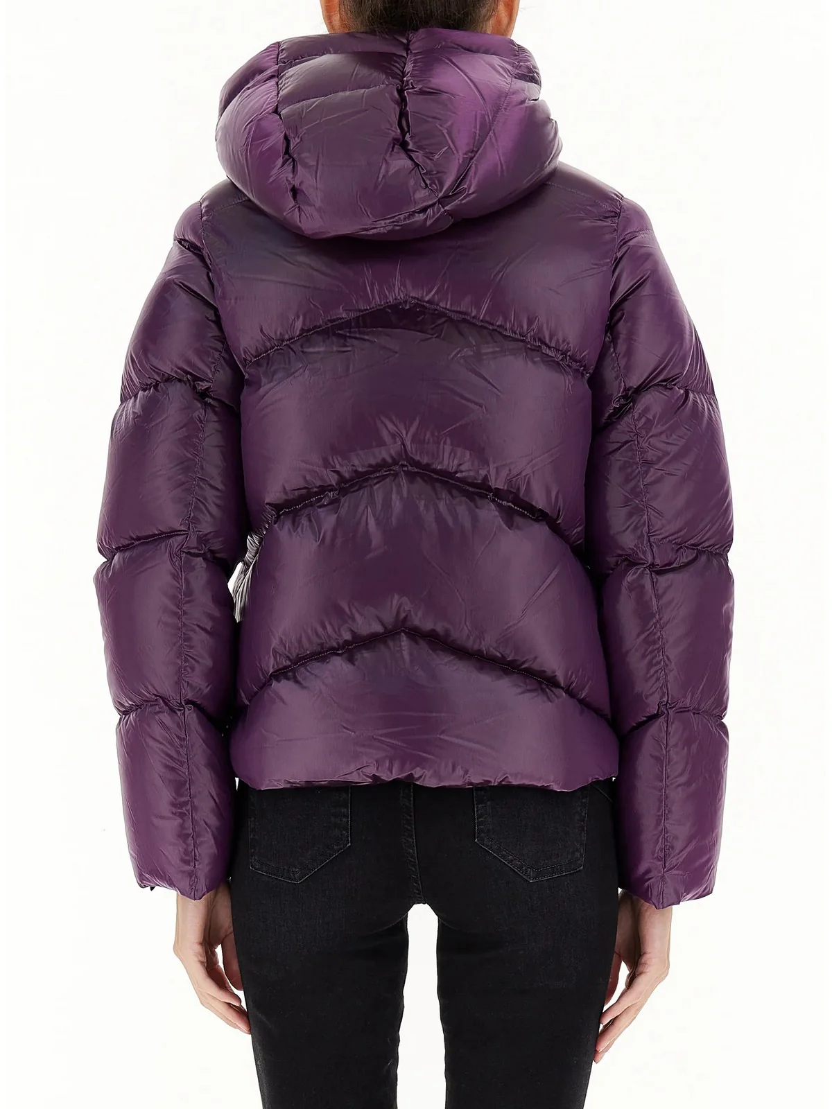 K-WAY Piumino Donna NINEV CRYSTAL CHINTZ THERMO HE K8136HW ARH Viola - Image 3