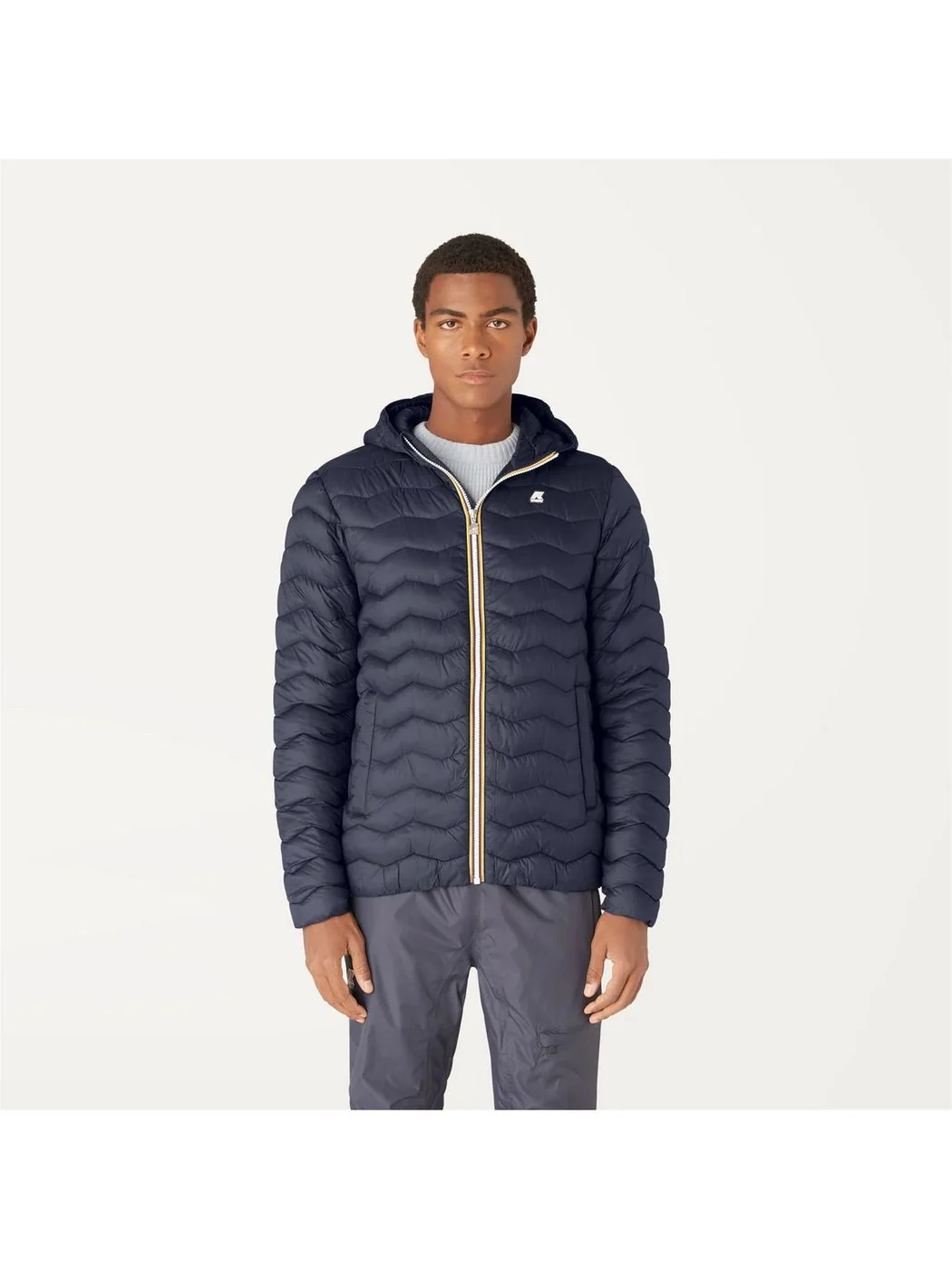 K-WAY Piumino Uomo Jack eco warm K6121HW K89 Blu - Image 2