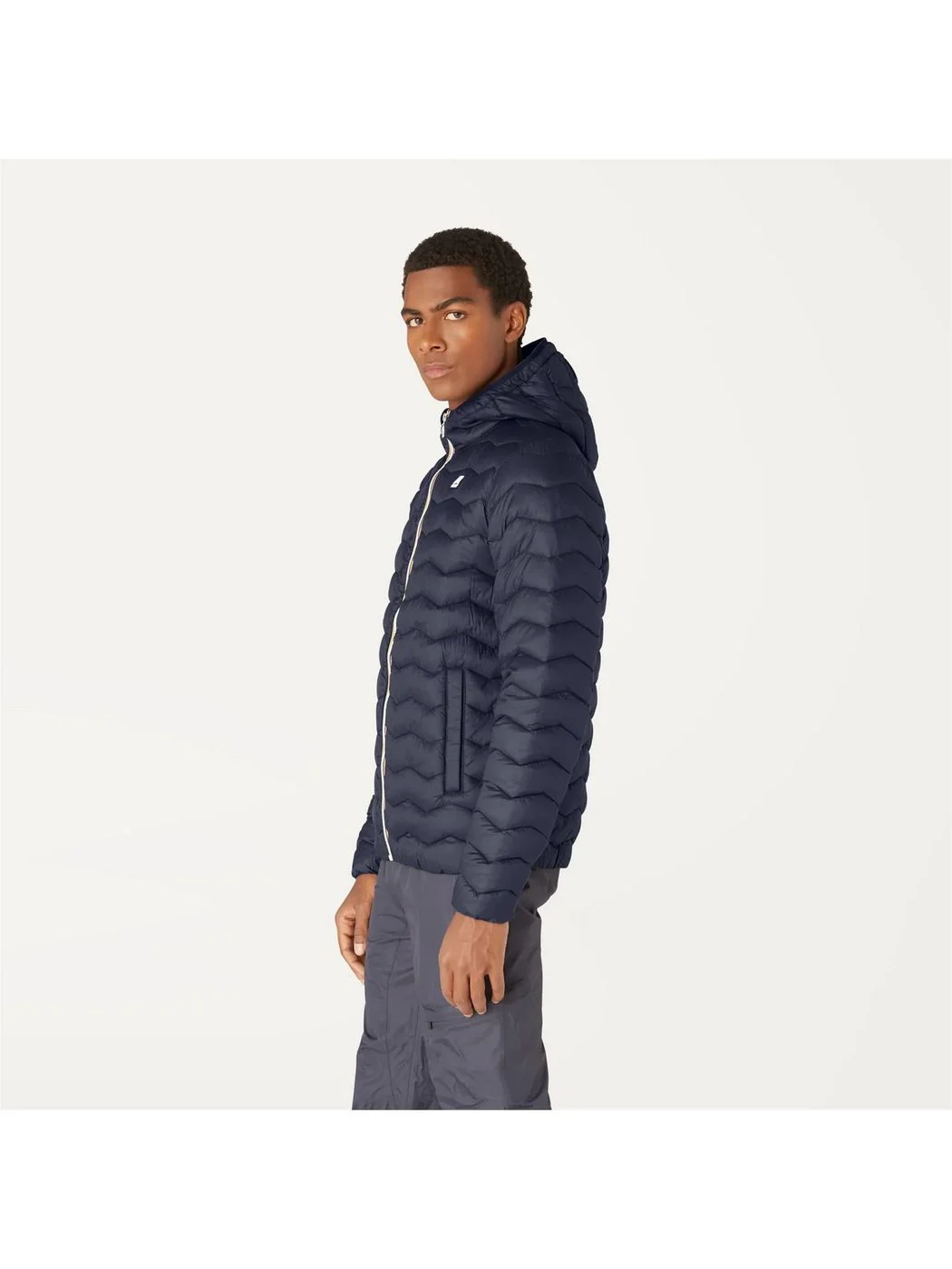 K-WAY Piumino Uomo Jack eco warm K6121HW K89 Blu - Image 4