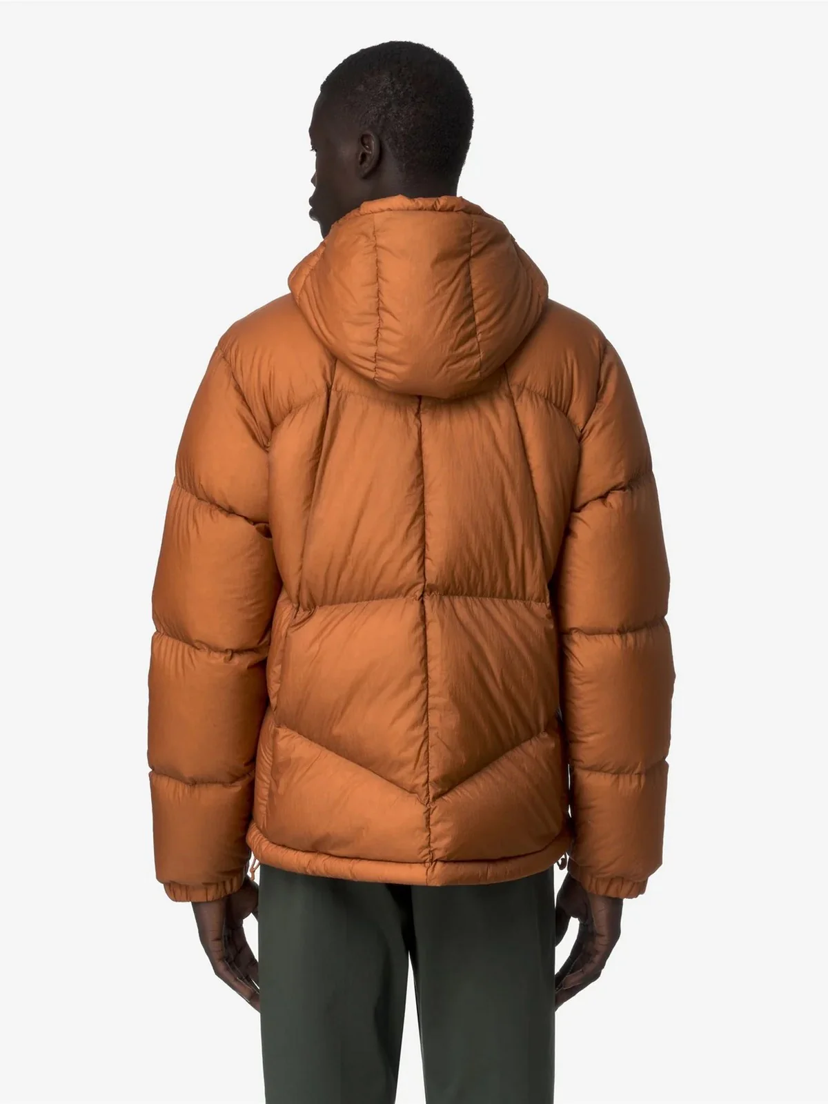 K-WAY Piumino Uomo QUILL THERMO LIGHT RIPSTOP K7136GW B3X ORANGE - Image 2