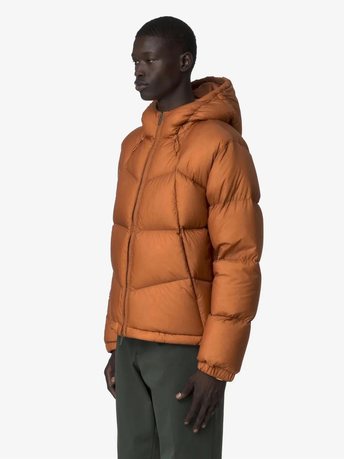 K-WAY Piumino Uomo QUILL THERMO LIGHT RIPSTOP K7136GW B3X ORANGE - Image 3