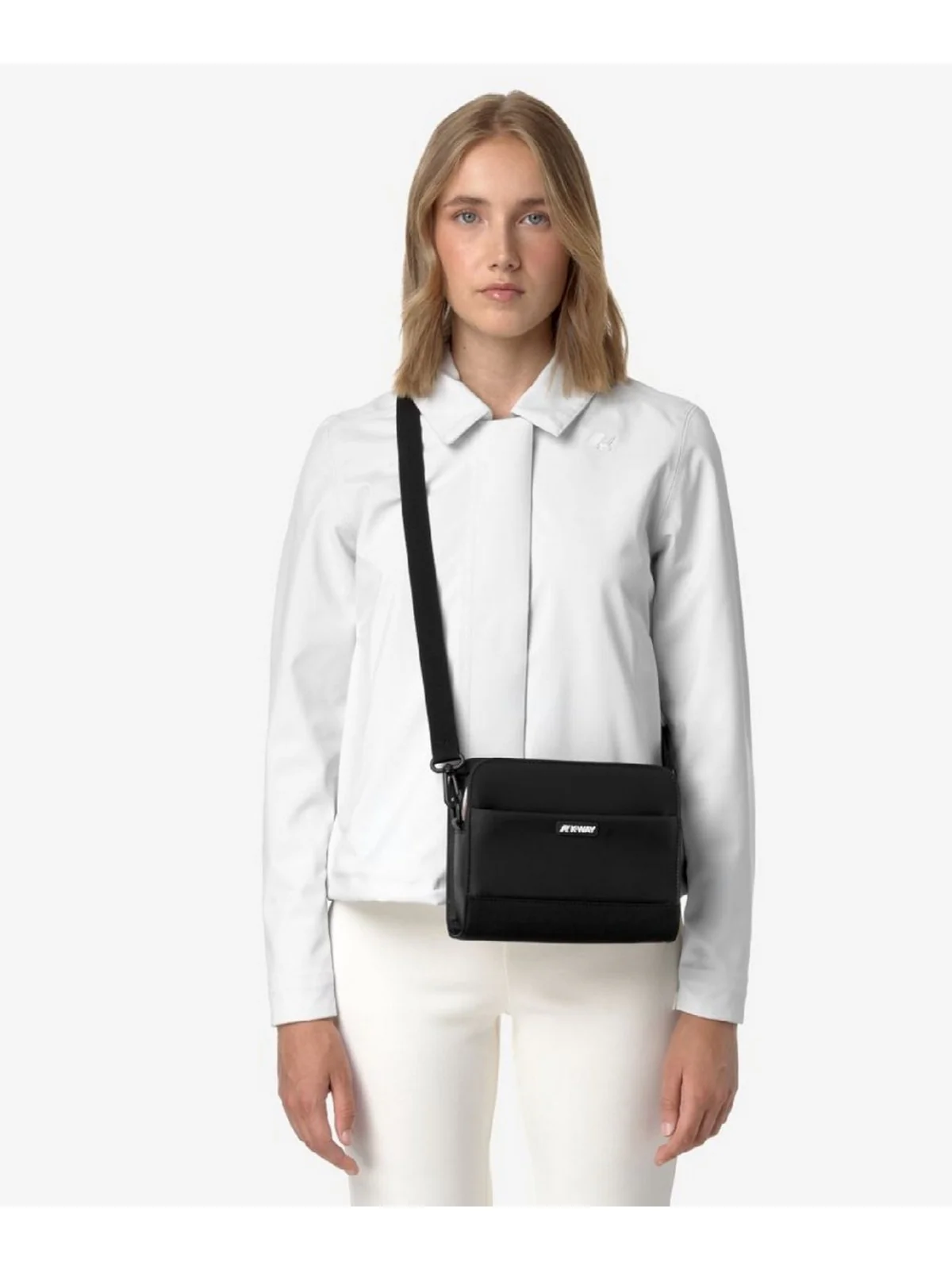 K-WAY Pochette Uomo MARYBELL K8124ZW USY BLACK PURE - Image 3