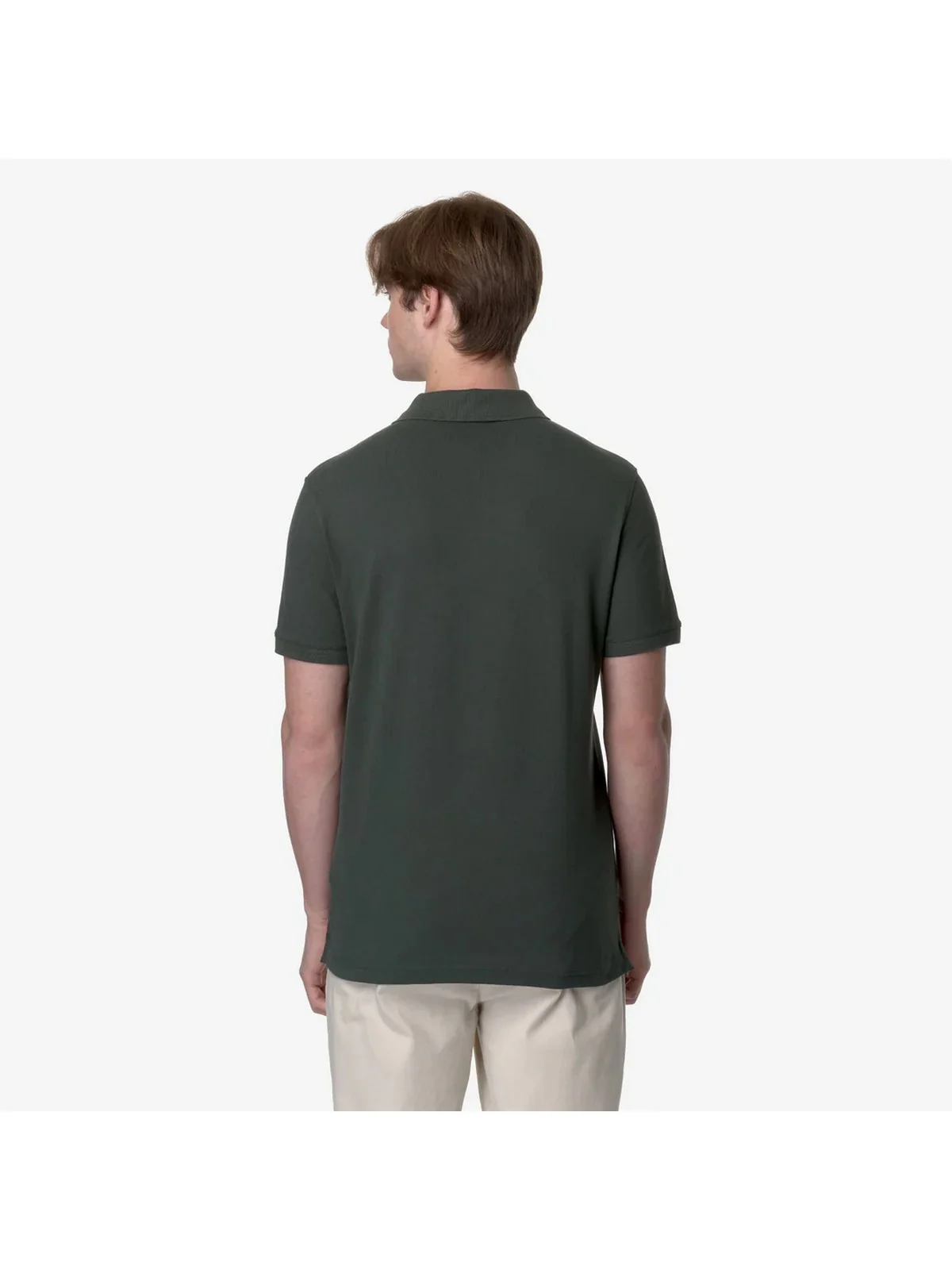 K-WAY Polo Uomo AMEDEE PIQUE K5127BW WMR Verde - Image 3