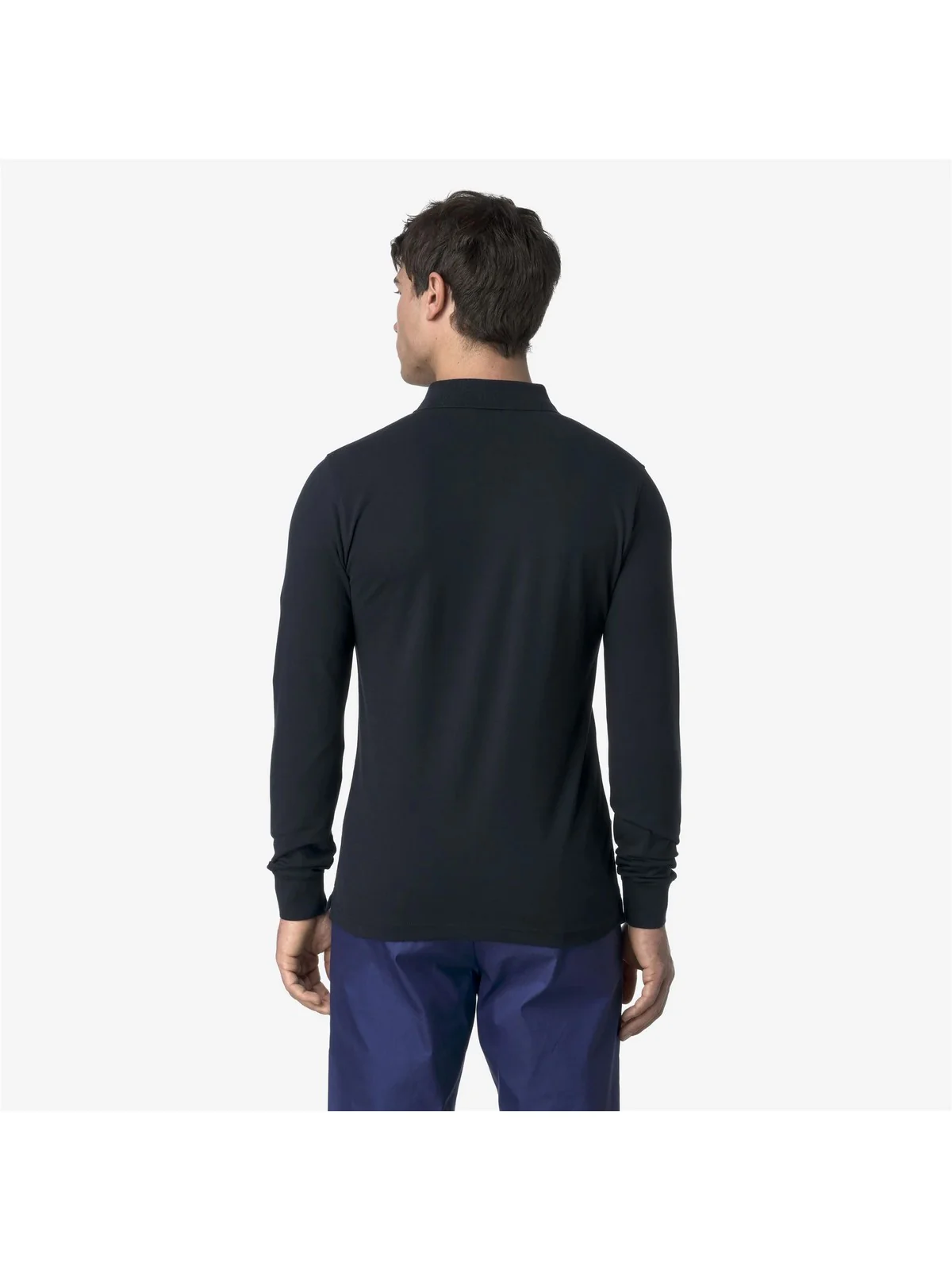 K-WAY Polo Uomo MONJU PIQUE K1125GW K89 BLUE DEPTH - Image 2