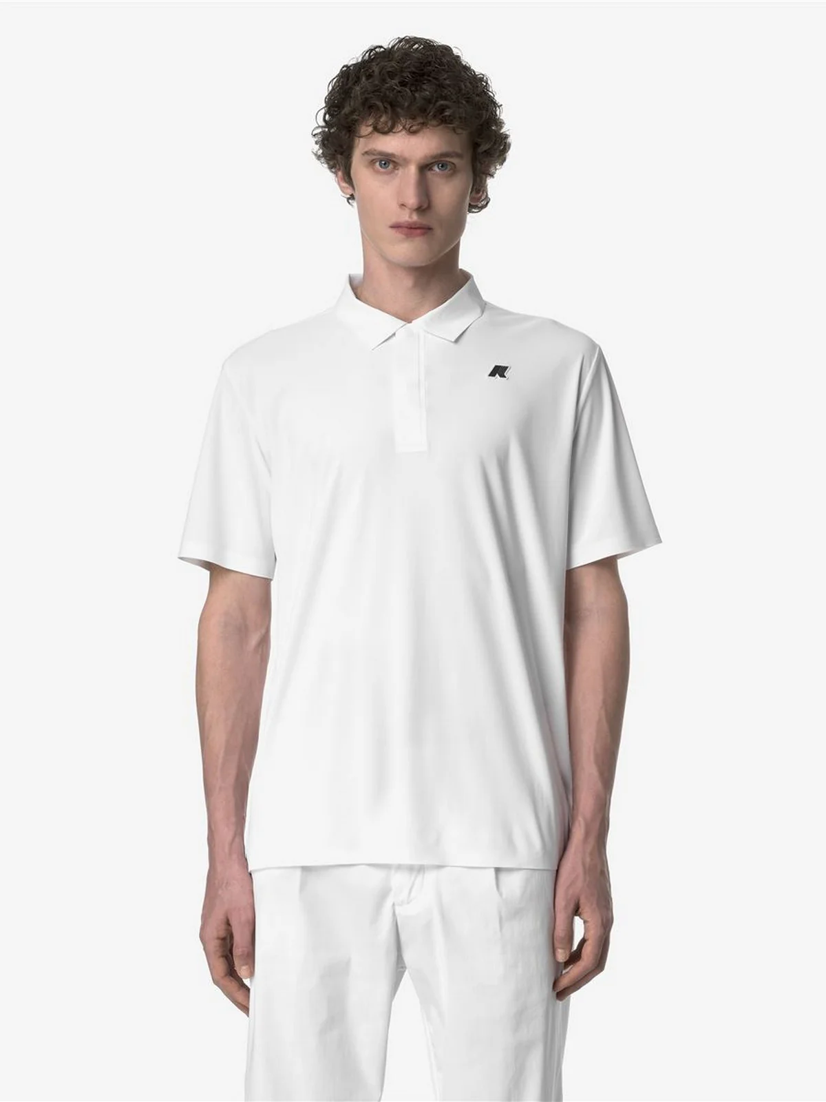 K-WAY Polo Uomo SWING K51346W UZ9 Bianco - Image 2